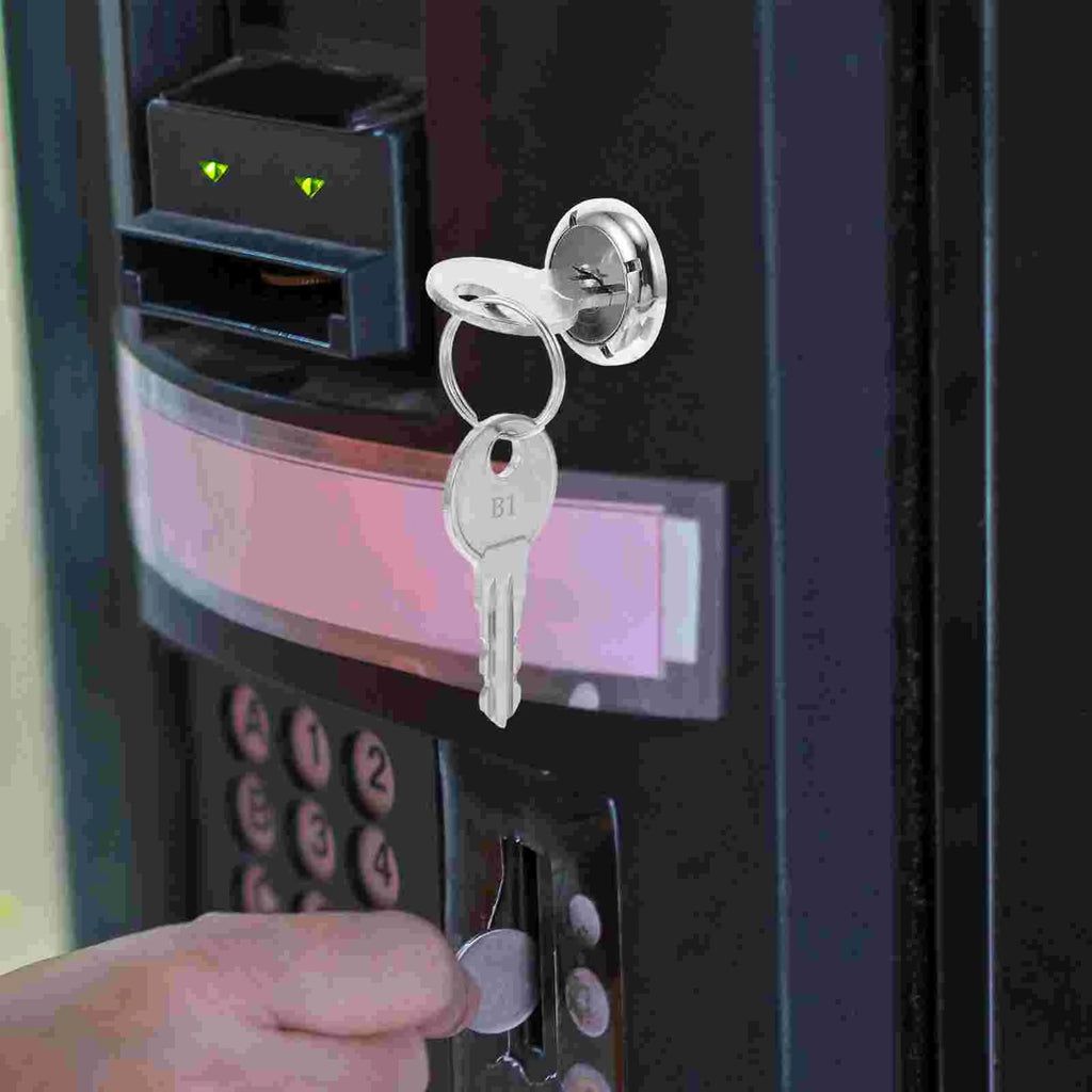 1 Set Universal Vending Machine Lock Keys Secure Cover Assembly For Gumball Candy Game Machines Lasting game machine lock