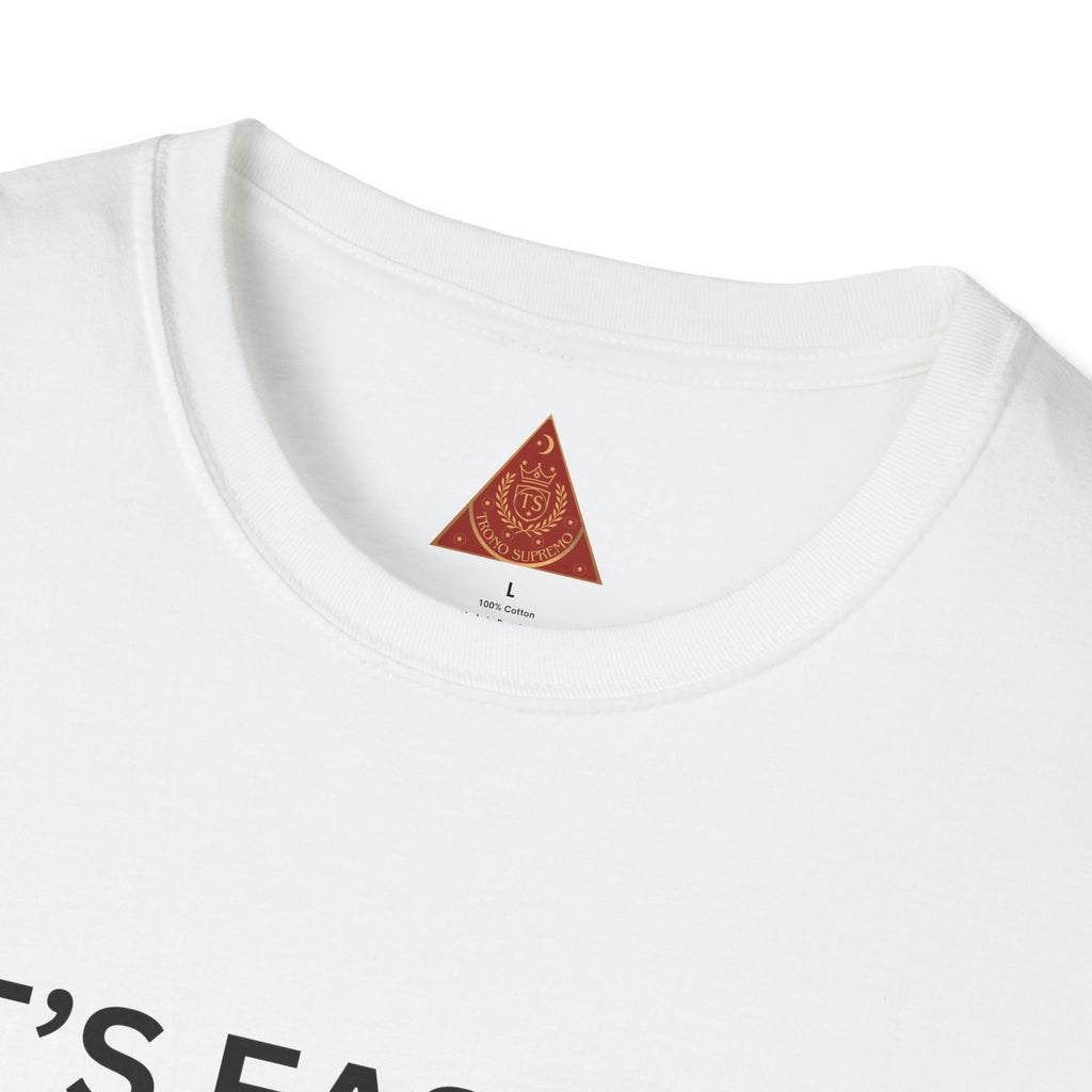 Trono Supremo |  Contemporary  |  Easter Chreaster T-Shirt — "It's Easter! I'll attend church today, because I'm a chreaster! No judgement please!"