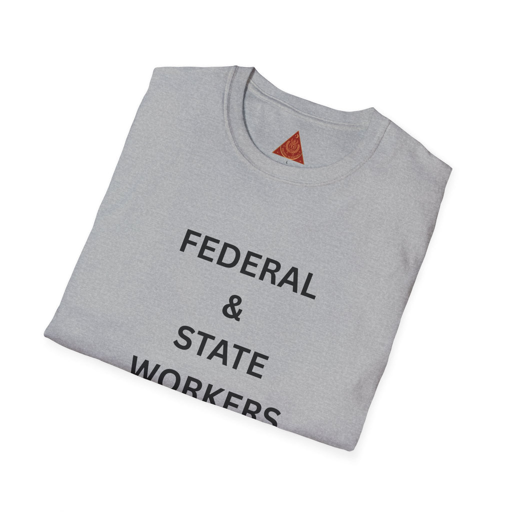 Trono Supremo  |  Contemporary  |  Federal & State Workers T-Shirt — "Thank You For Your Positive Service" Appreciation Tee