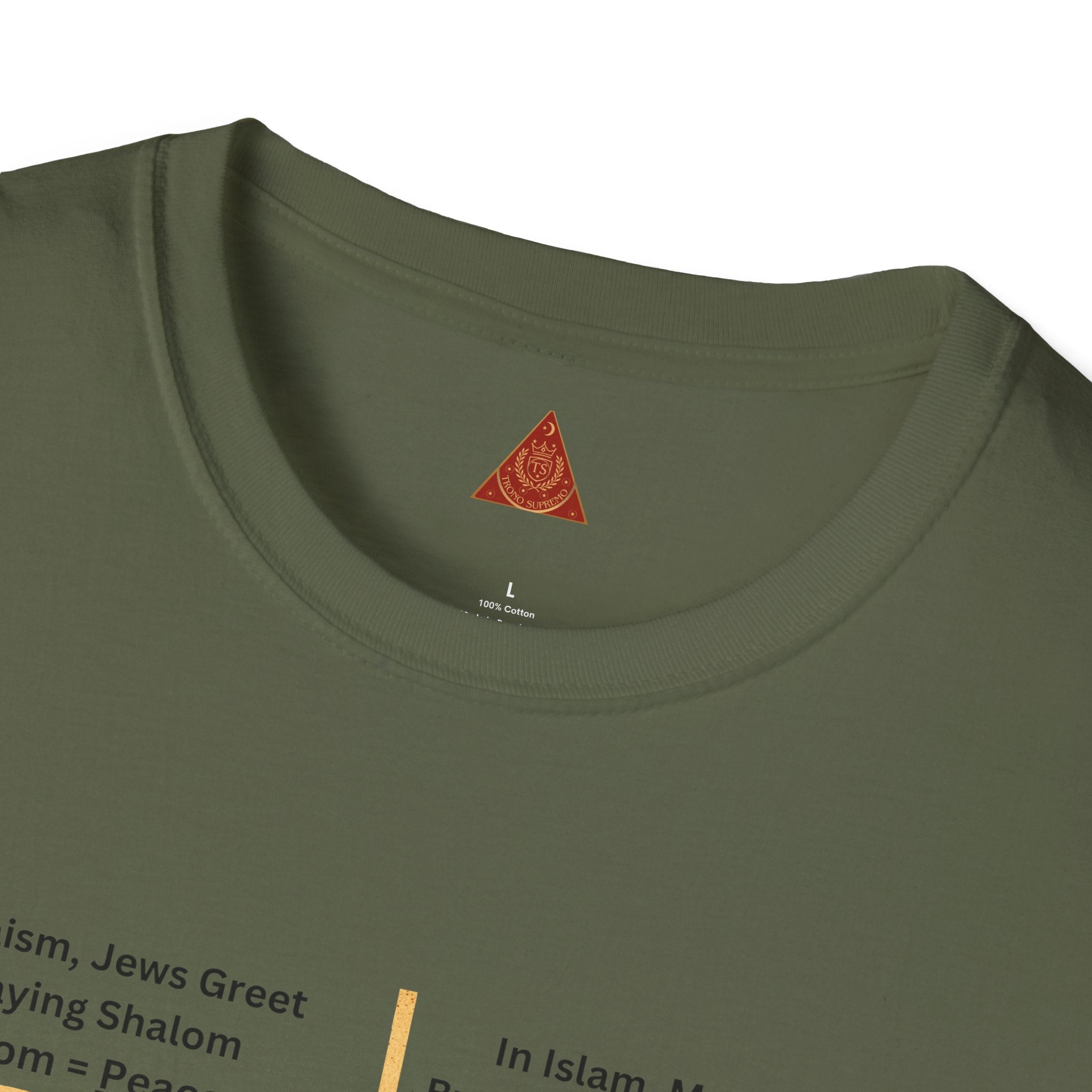 Jews & Muslims Together T-Shirt — Interfaith Unity Peace Tee