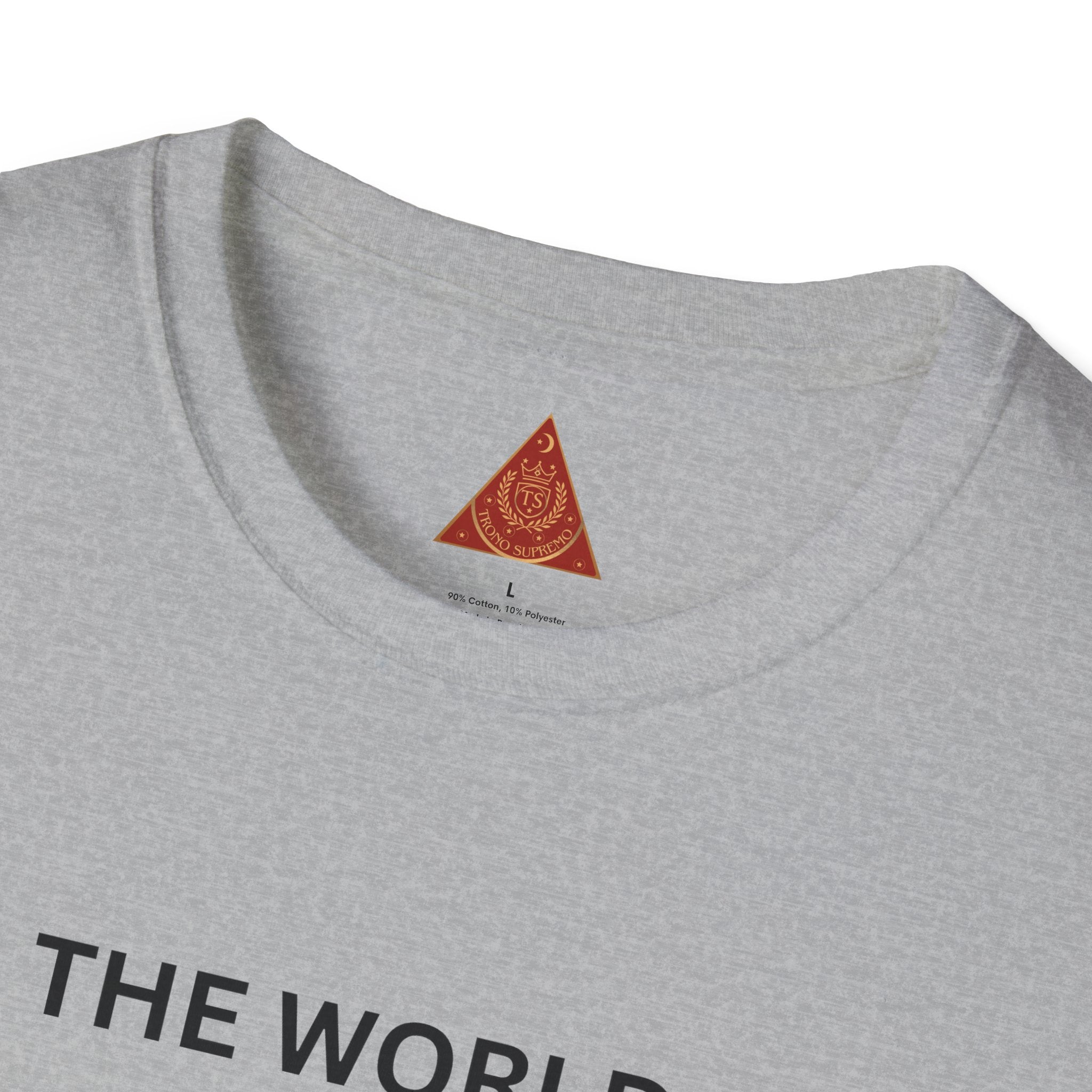 Trono Supremo { Contemporary |  Kids & Family T-Shirt — "The World Is In Our Hands" Inspirational Tee