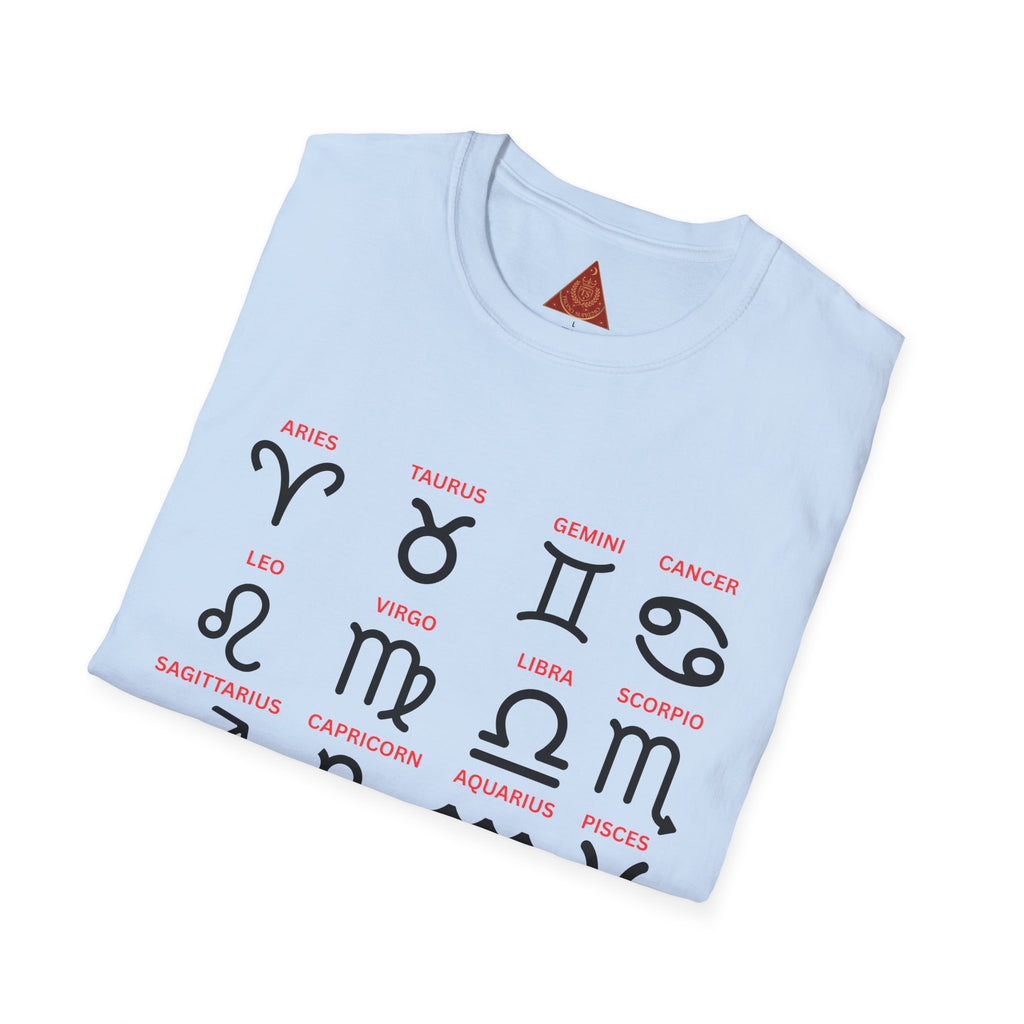 Trono Supremo  |  Contemporary  |  Zodiac Signs  Unisex T-Shirt — "There Is Good In Every Sign" Astrology Tee