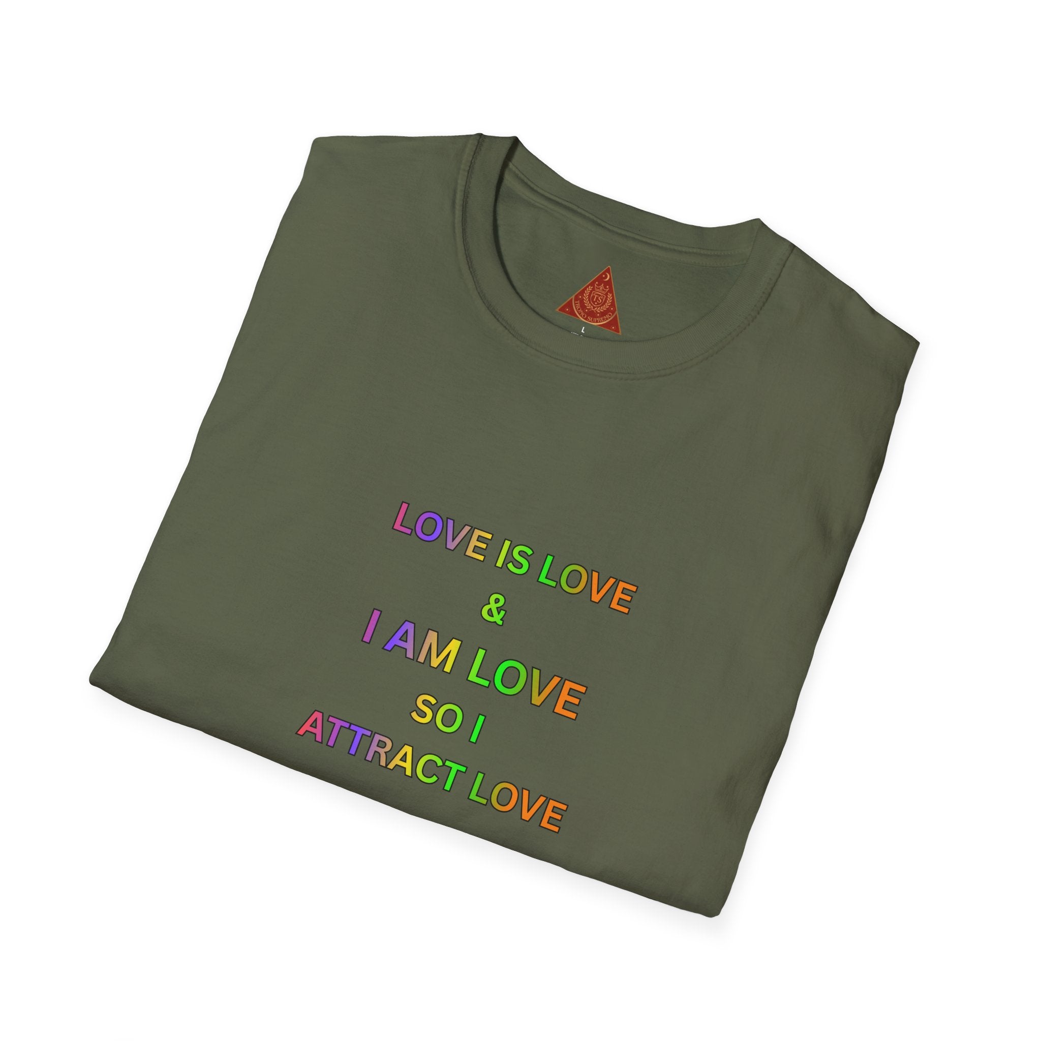 Trono Supremo | Contemporary  |   "Love Is Love" -- Universal Kindness and Acceptance T shirt