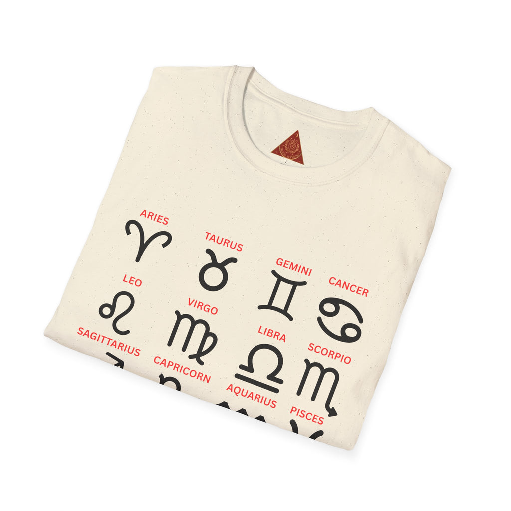 Trono Supremo  |  Contemporary  |  Zodiac Signs  Unisex T-Shirt — "There Is Good In Every Sign" Astrology Tee