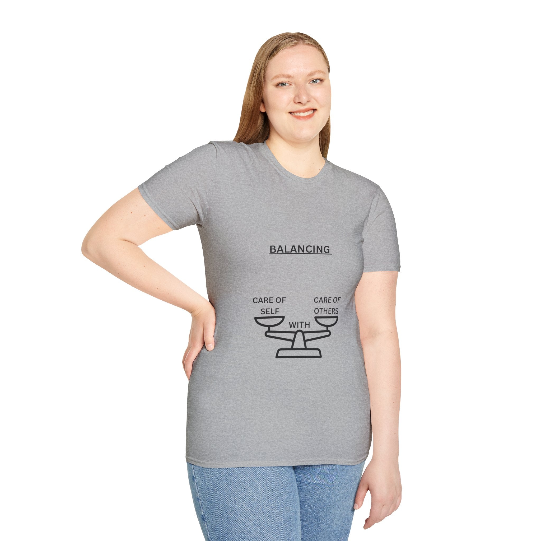 Trono Supremo | Contemporary  |  Balancing: Care of Self vs Care of Others Graphic T-Shirt