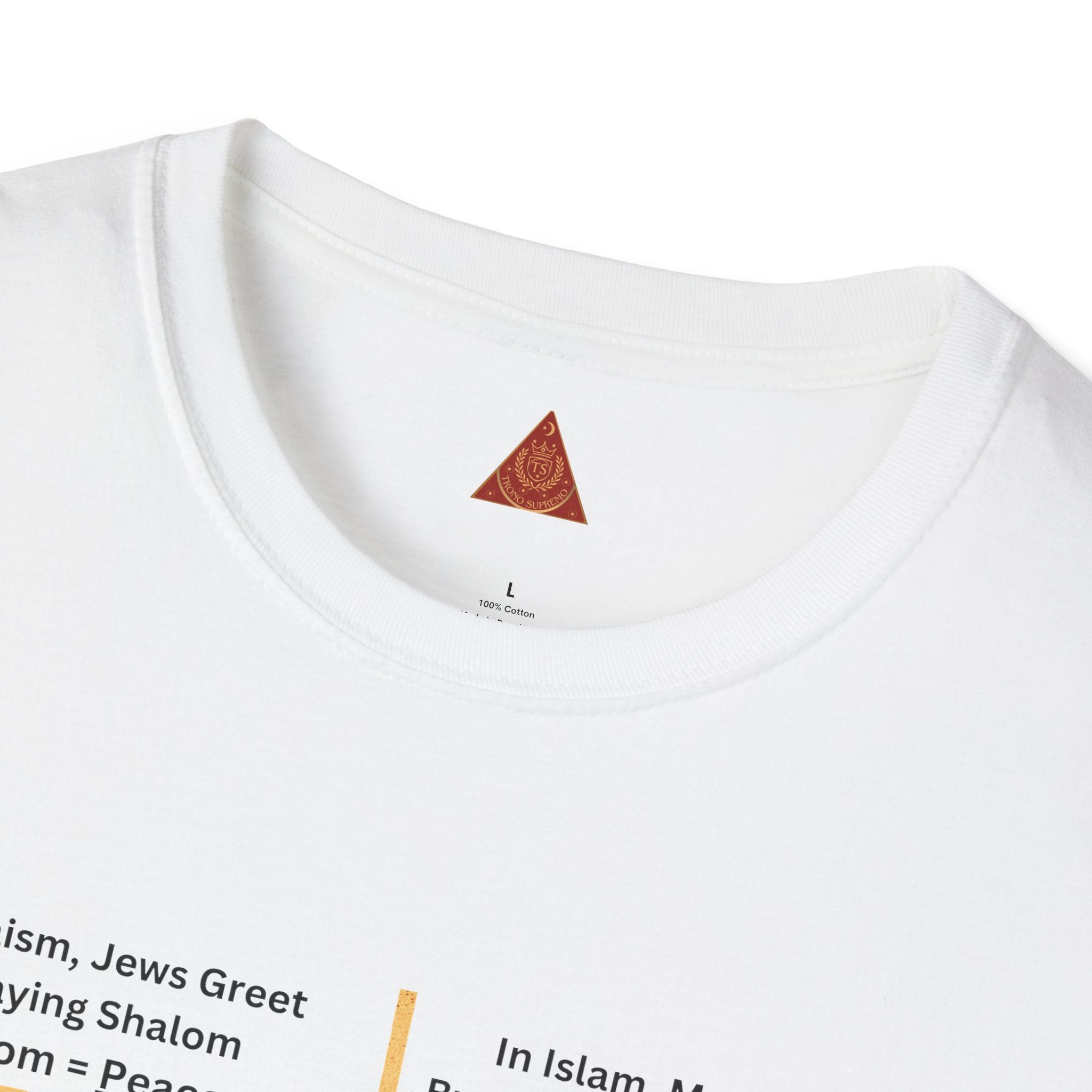 Jews & Muslims Together T-Shirt — Interfaith Unity Peace Tee
