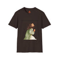 Trono Supremo | Christian Prayer T‑Shirt – “I Am A Peaceful Christian” Jesus Illustration