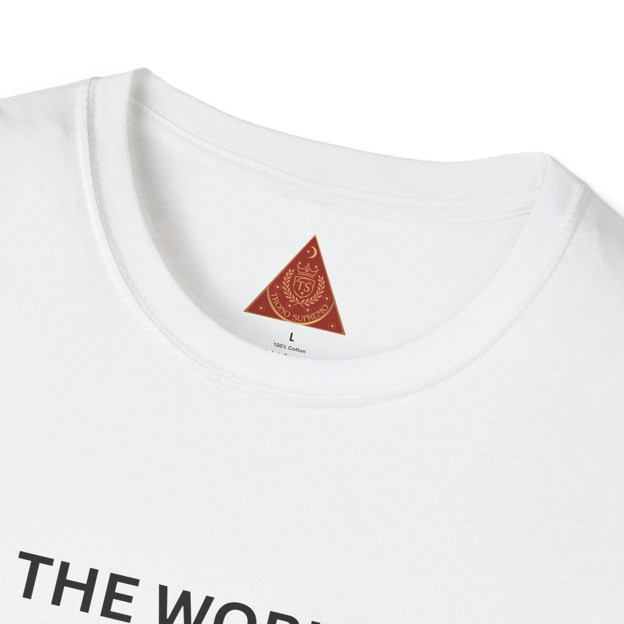 Trono Supremo | Contemporary | The World Is In Our Hands T-Shirt — Earth & Unity Graphic Tee