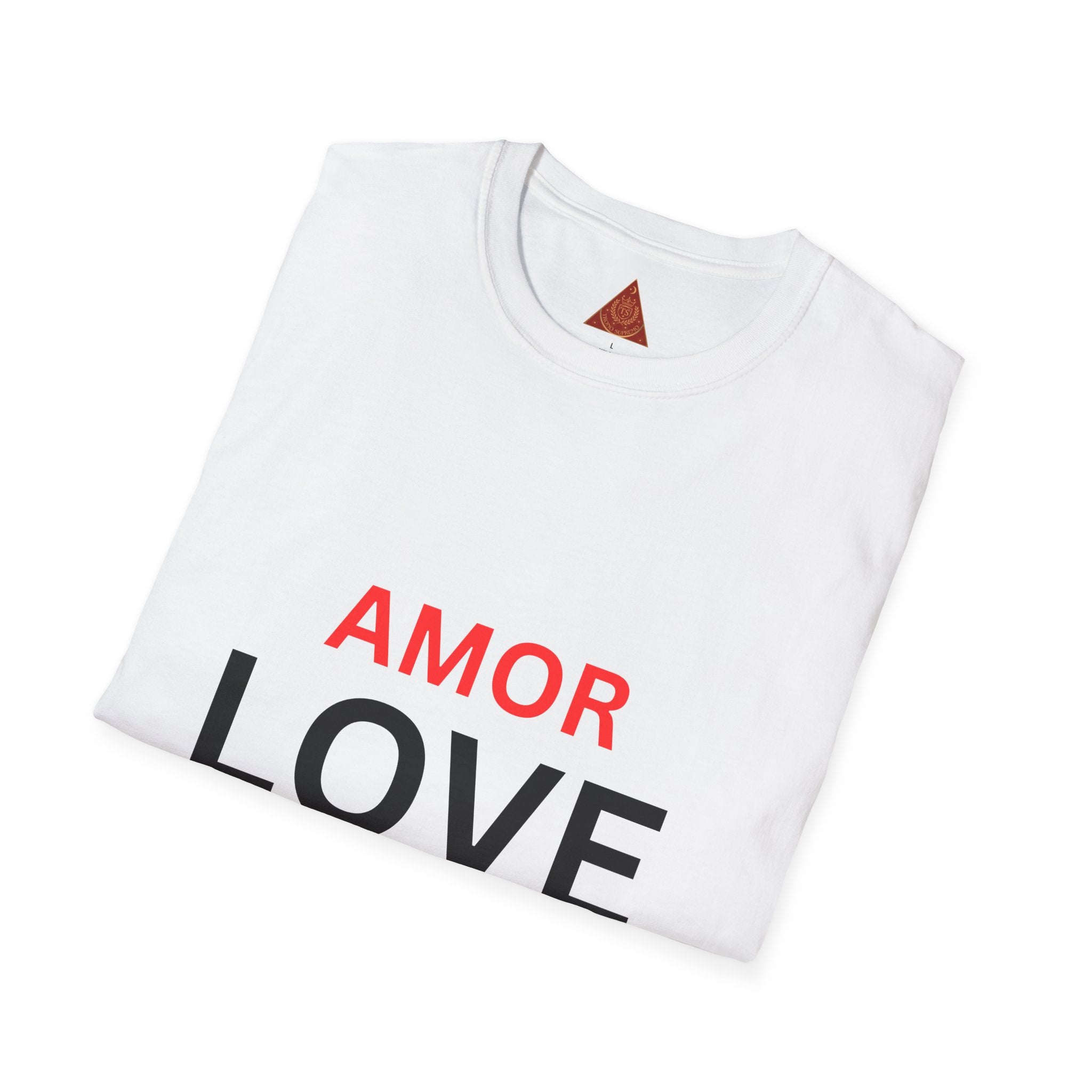 Trono Supremo | Contemporary | Love / Amor T-Shirt — “Love Instead of Hate” Bilingual Graphic Tee