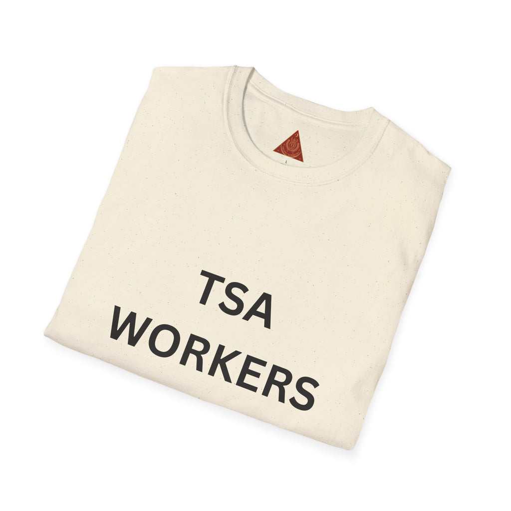 Trono Supremo  |  Contemporary  |  T-Shirt - "TSA WORKERS THANK YOU FOR YOUR POSITIVE SERVICE!" Appreciation Tee