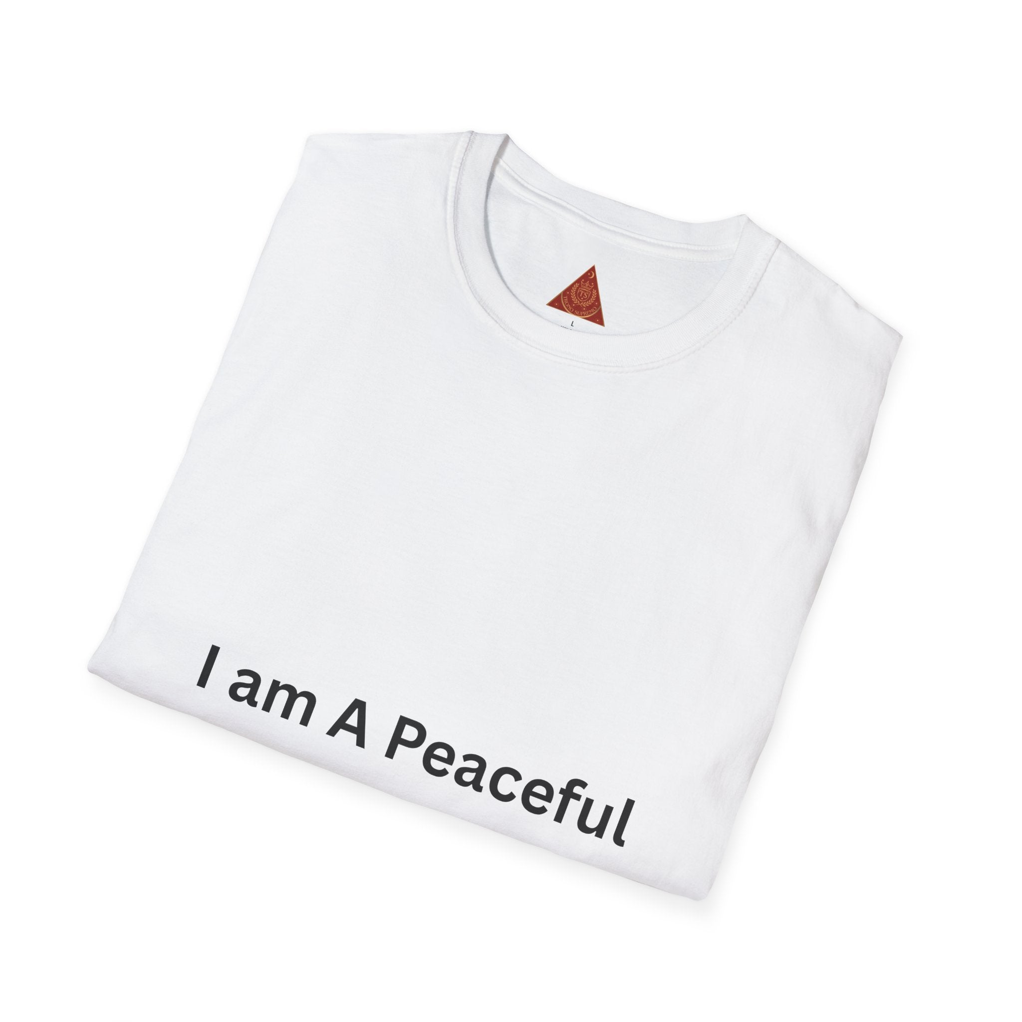 Trono Supremo | Contemporary | Peaceful Polytheist T-Shirt — "I Am A Peaceful Polytheist" Tee