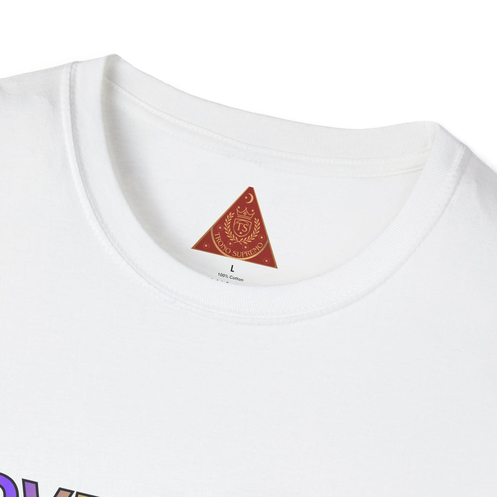 Trono Supremo | Contemporary  |  Love Is Love T-Shirt — "I Am Love So I Attract Love" Rainbow Affirmation Tee