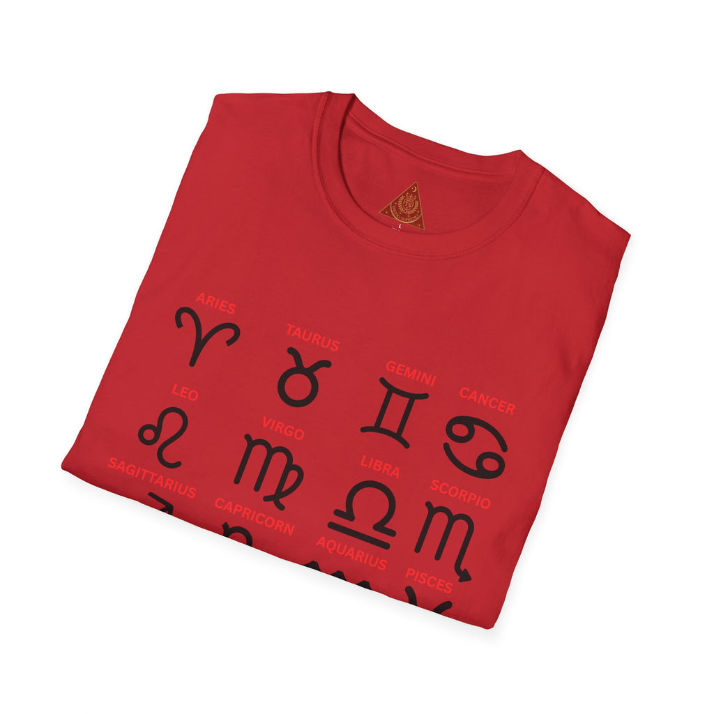 Trono Supremo  |  Contemporary  |  Zodiac Signs  Unisex T-Shirt — "There Is Good In Every Sign" Astrology Tee