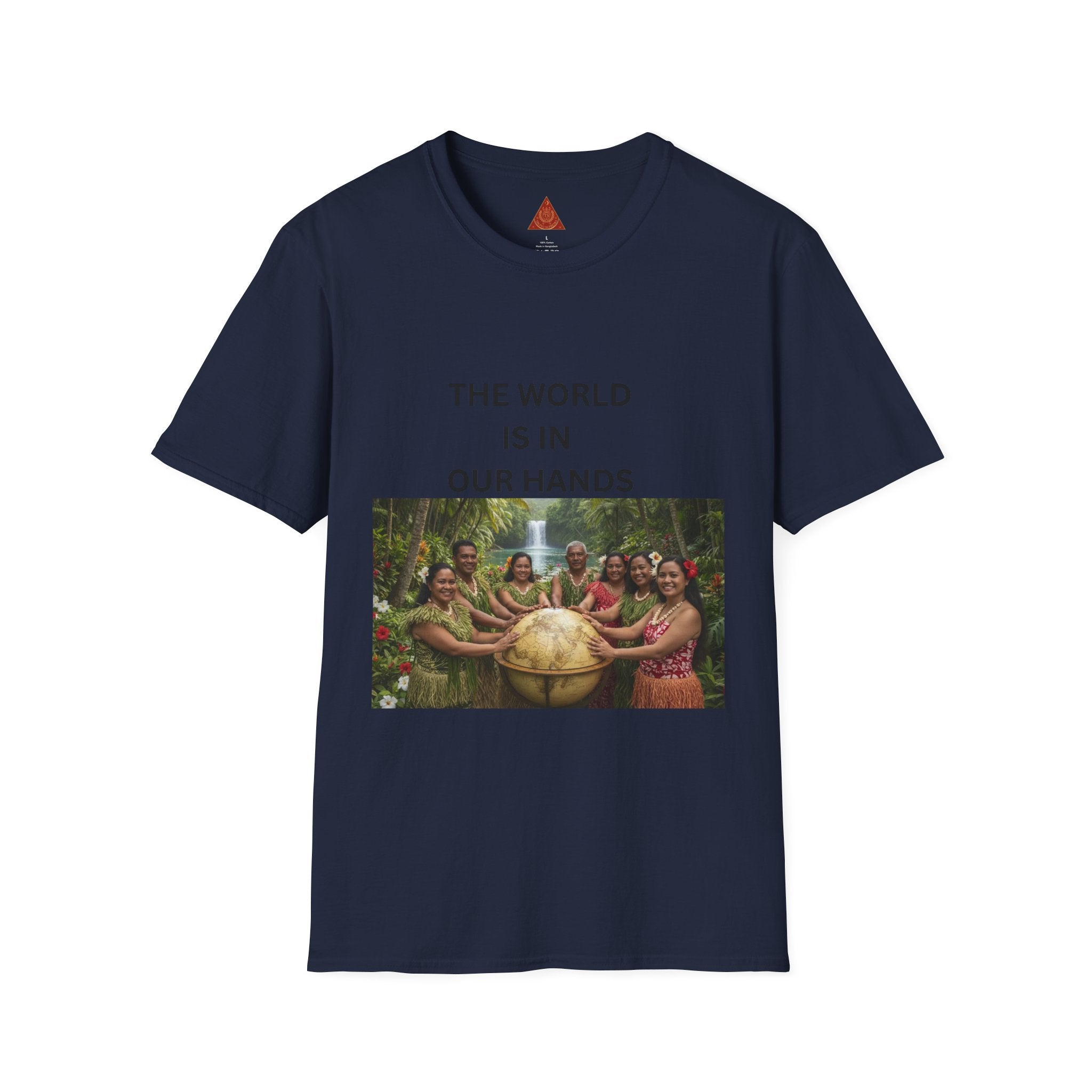 Trono Supremo { Contemporary | T-Shirt — The World Is In Our Hands Graphic Tee (Earth & Community Care)