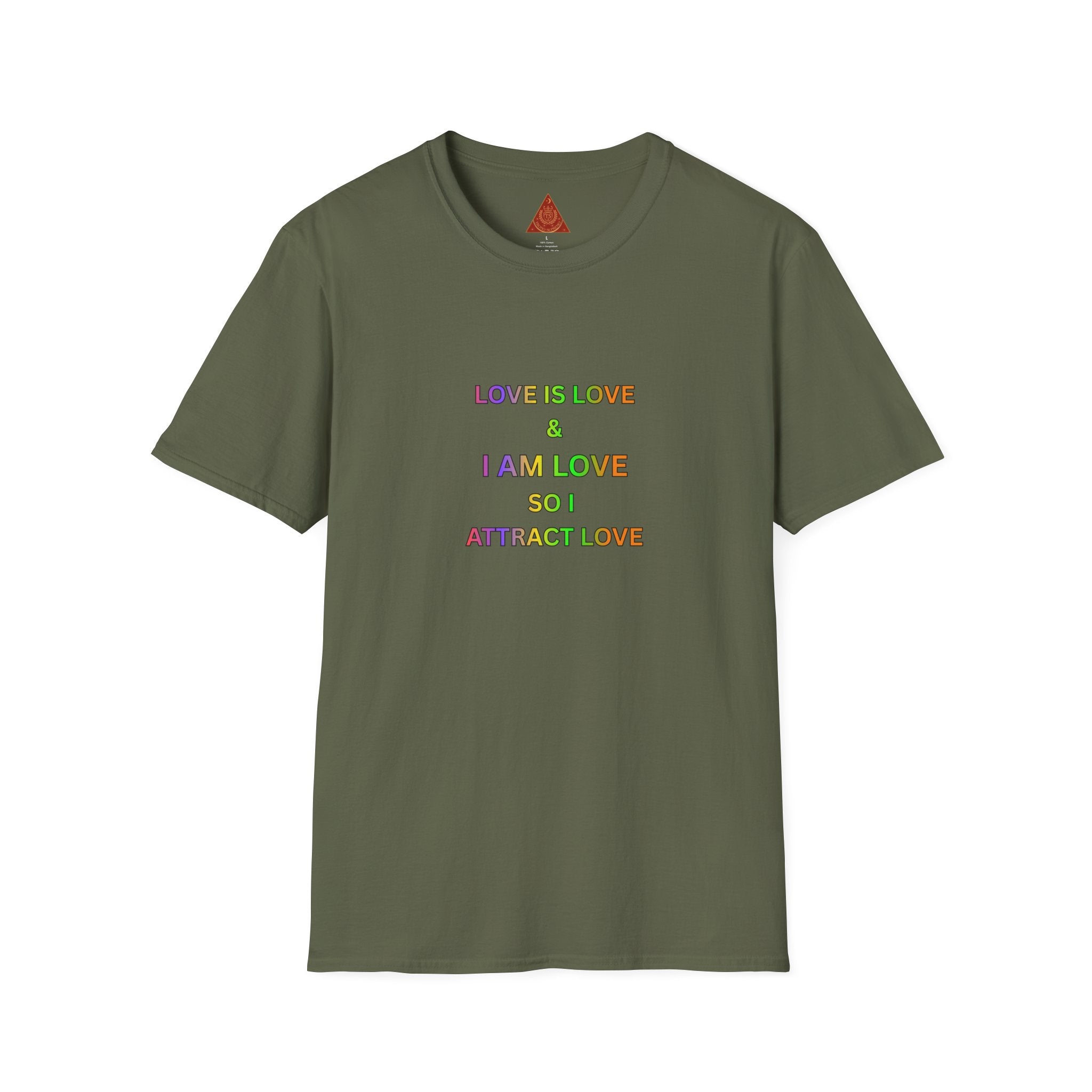 Trono Supremo | Contemporary  |   "Love Is Love" -- Universal Kindness and Acceptance T shirt