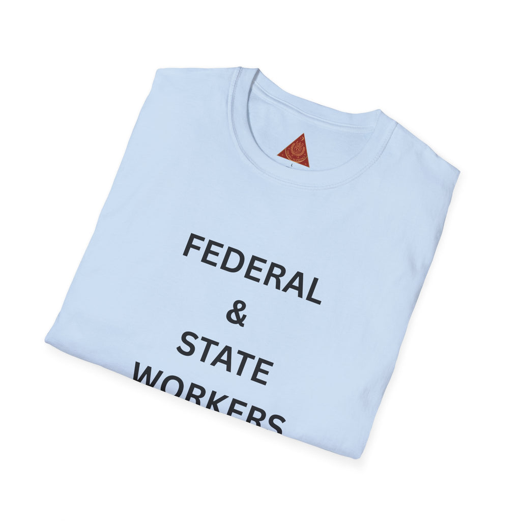Trono Supremo  |  Contemporary  |  Federal & State Workers T-Shirt — "Thank You For Your Positive Service" Appreciation Tee