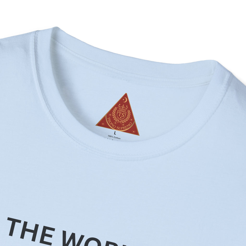 Trono Supremo | Contemporary | The World Is In Our Hands T-Shirt — Environmental Awareness Tee