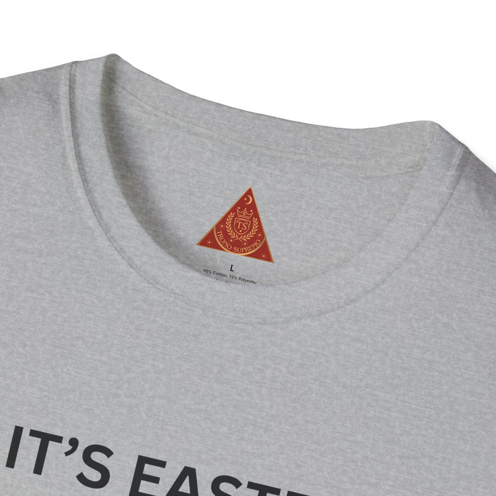 Trono Supremo |  Contemporary  | Easter Church T-Shirt — "I’m Attending Church Today Because I’m a Chreaster"