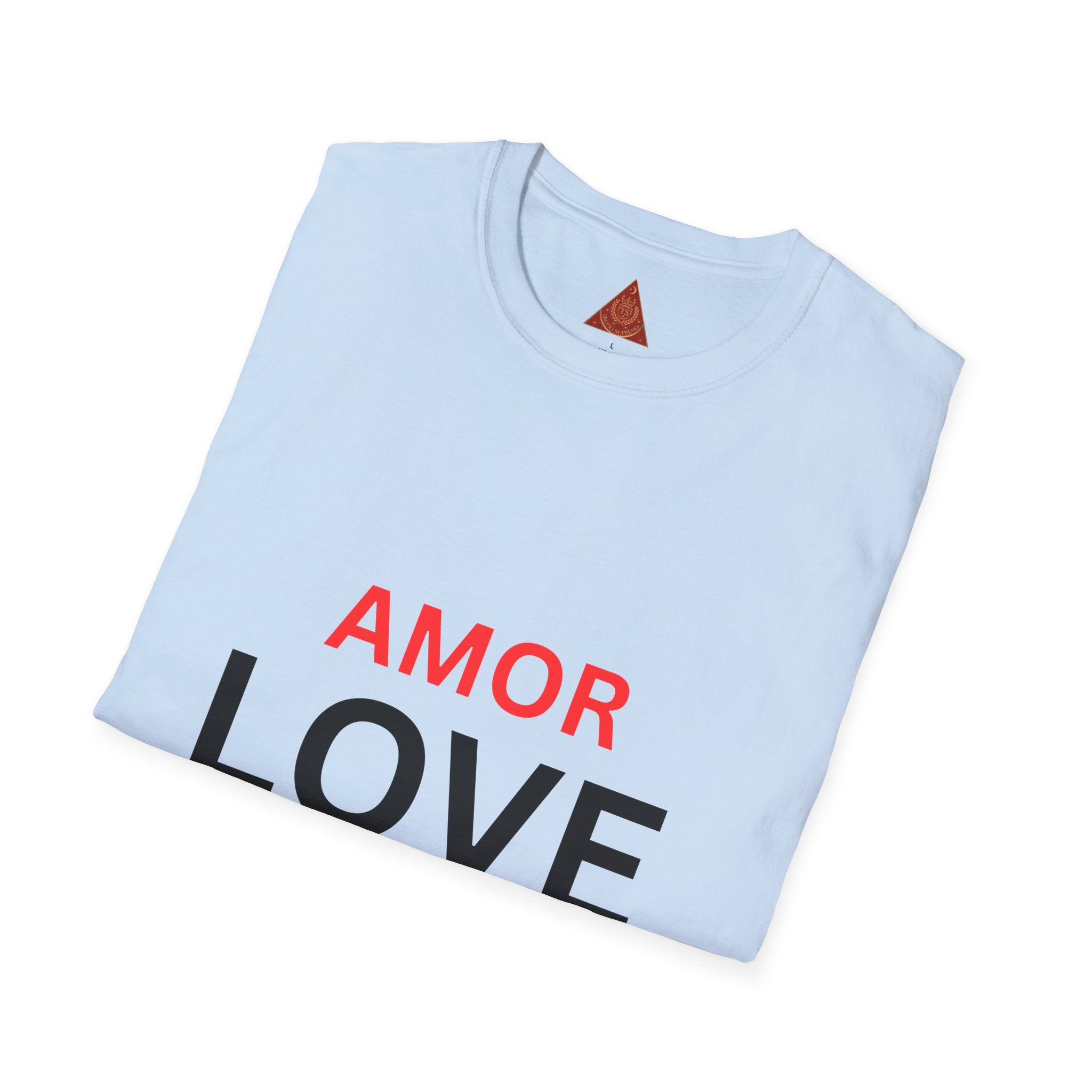 Trono Supremo | Contemporary | Love / Amor T-Shirt — “Love Instead of Hate” Bilingual Graphic Tee