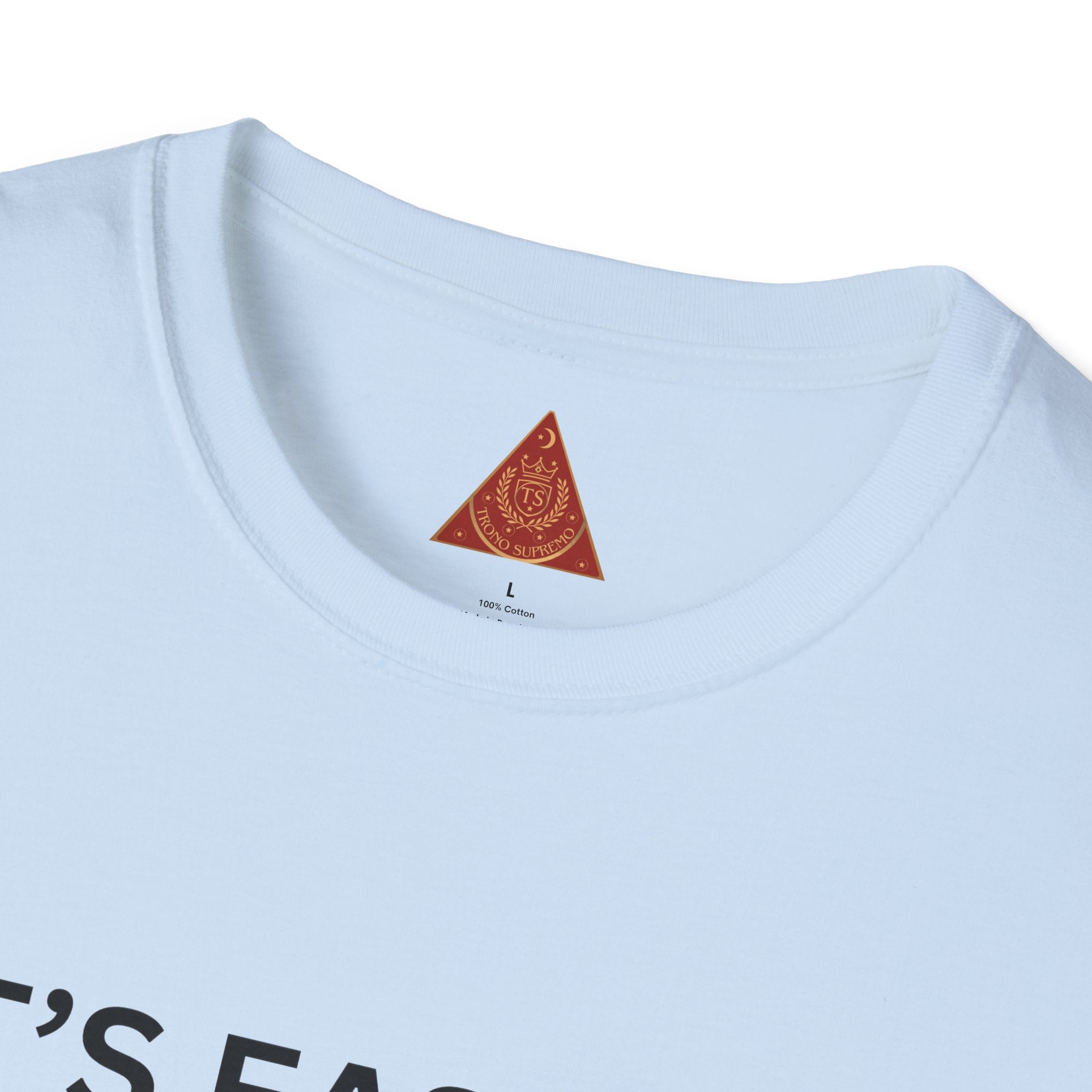 Trono Supremo |  Contemporary  | Easter Church Joke T-Shirt — "It's Easter! So I'll Attend Church Today Because I'm a Chreaster! No Judgement Please!"