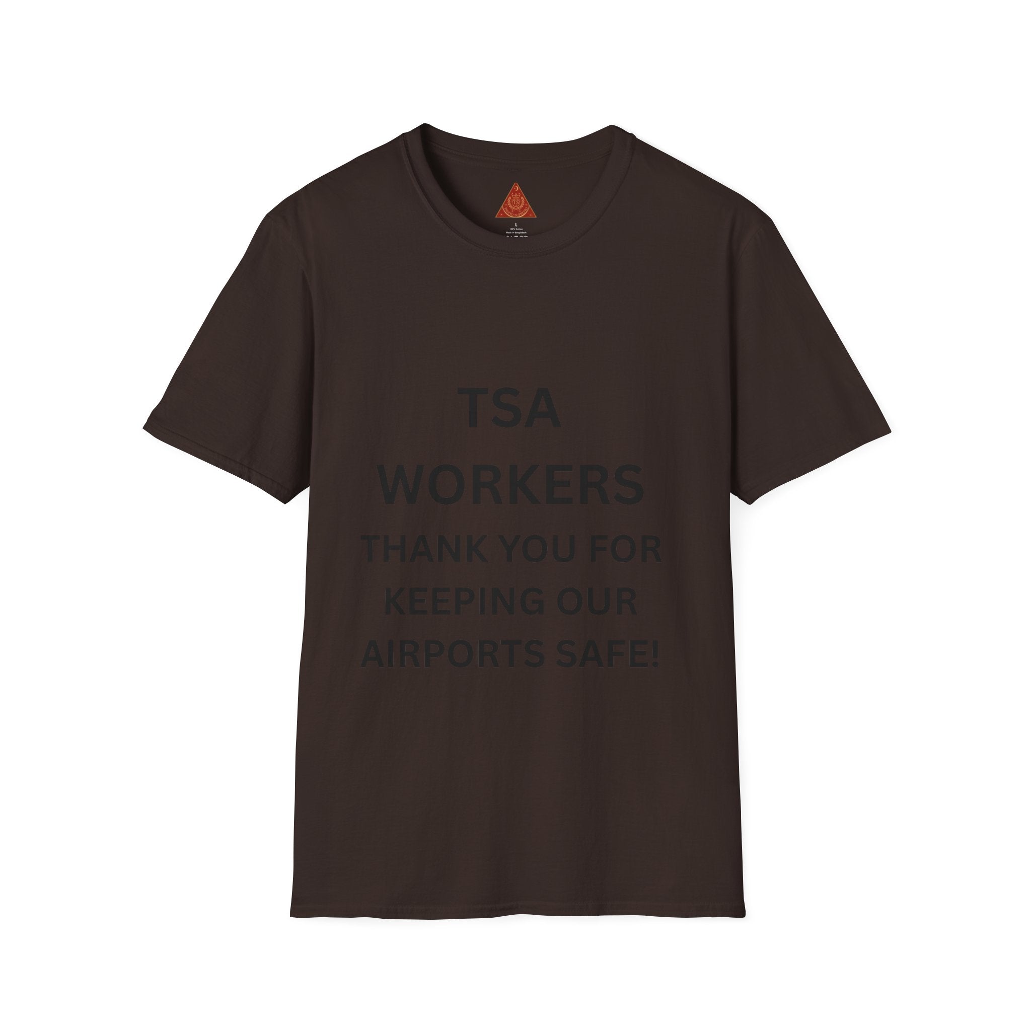 Trono Supremo  |  Contemporary  |  TSA Workers Thank You T-Shirt — Airport Security Appreciation Tee