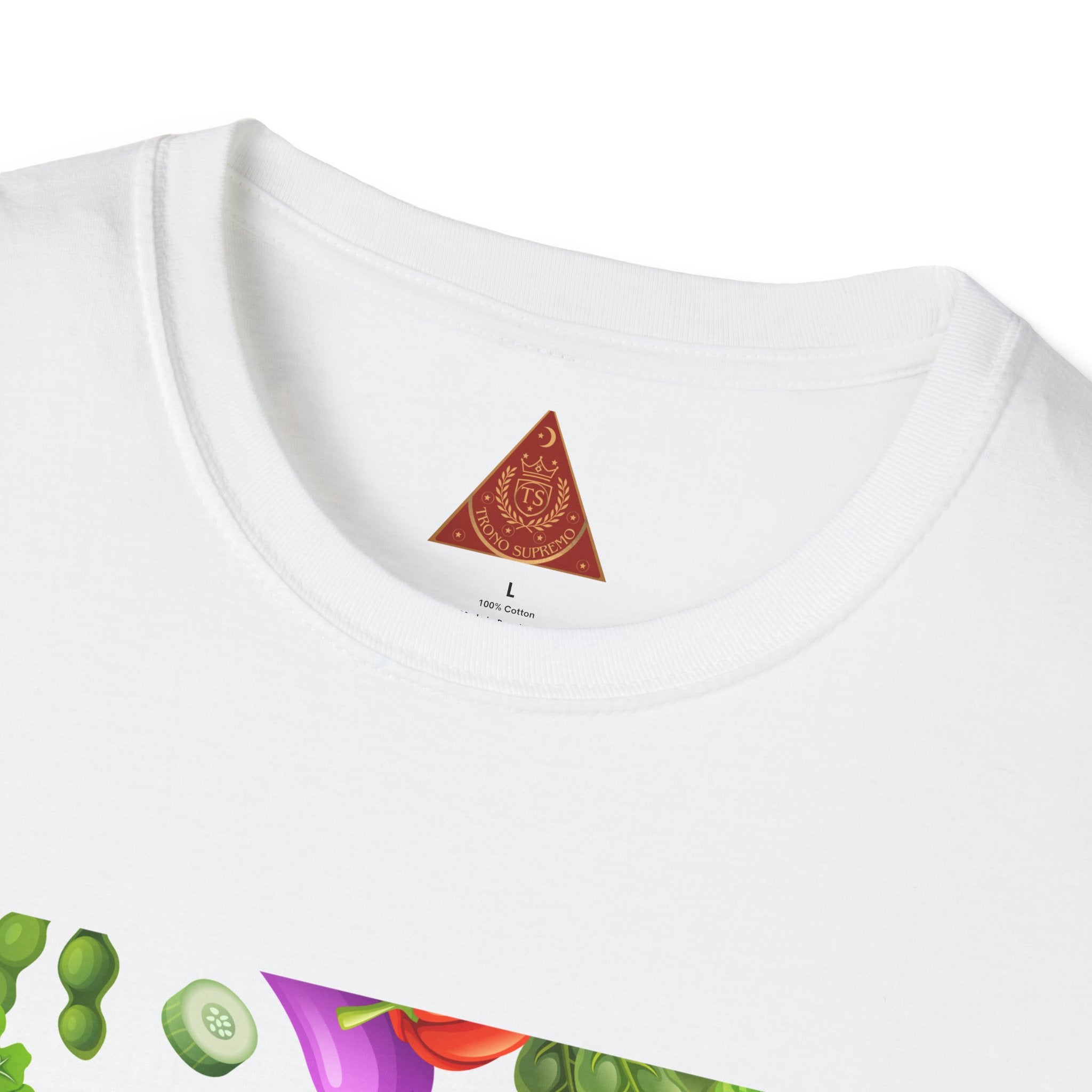 Trono Supremo | Contemporary  |  Eating Clean = Staying Healthy T-Shirt — Healthy Eating Veggie Graphic Tee