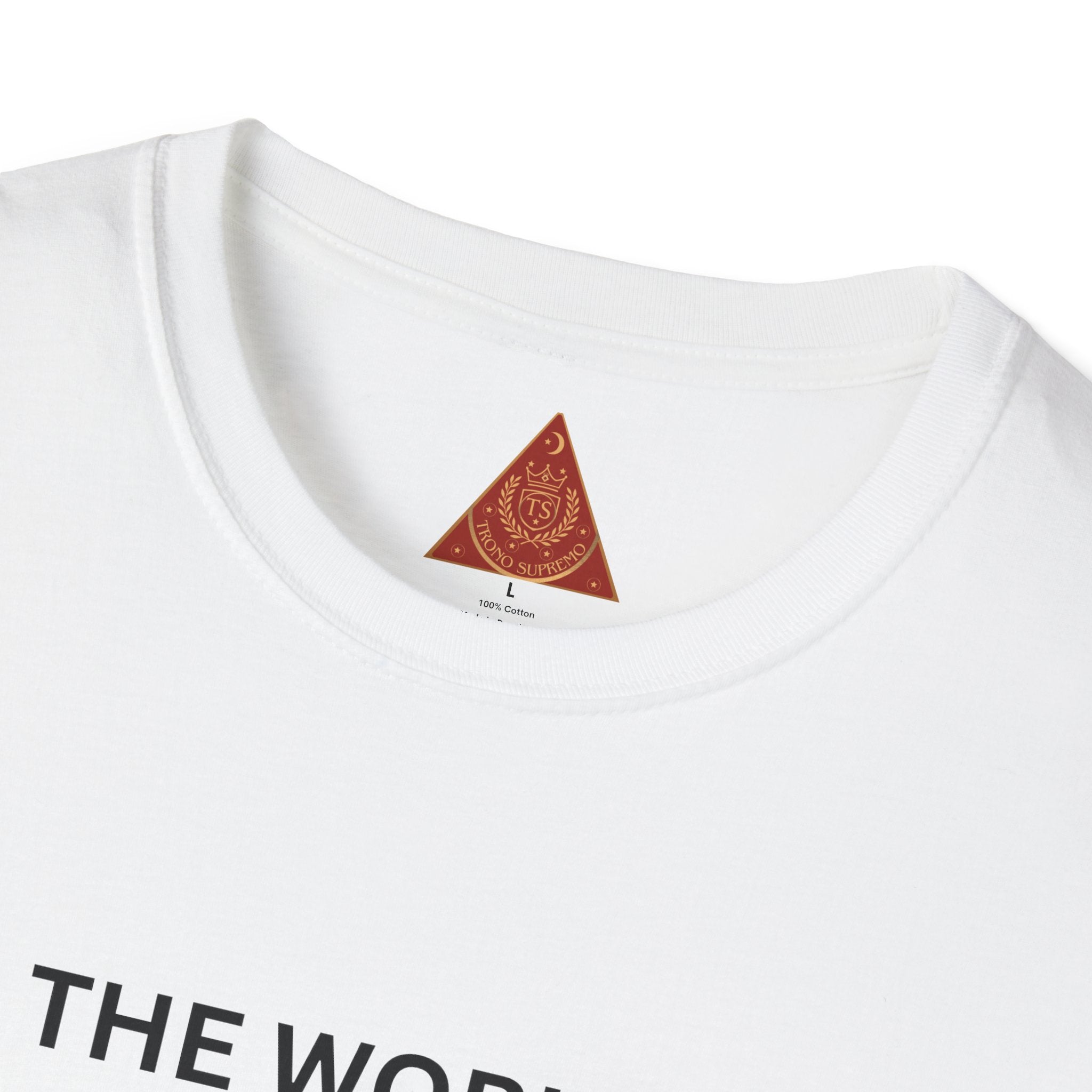 Trono Supremo | Contemporary | The World Is In Our Hands T-Shirt — Environmental Awareness Tee