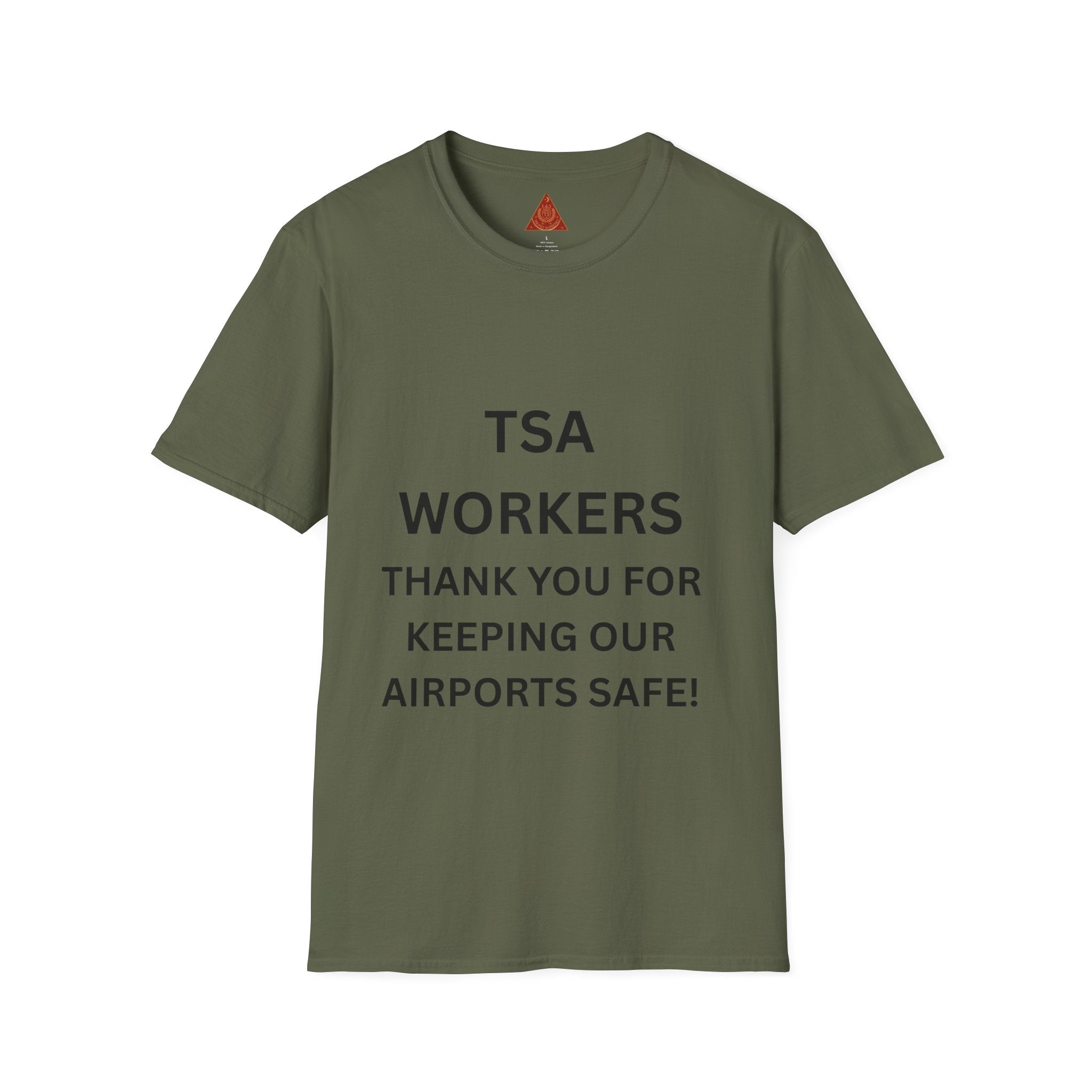 Trono Supremo  |  Contemporary  |  TSA Workers Thank You T-Shirt — Airport Security Appreciation Tee