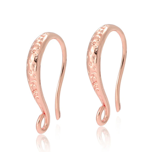 1 Pair Zircon Earrings Hook  Diy Accessories for Jewelry Making Sliver Gold Rose Gold Black Color Jewelry Findings