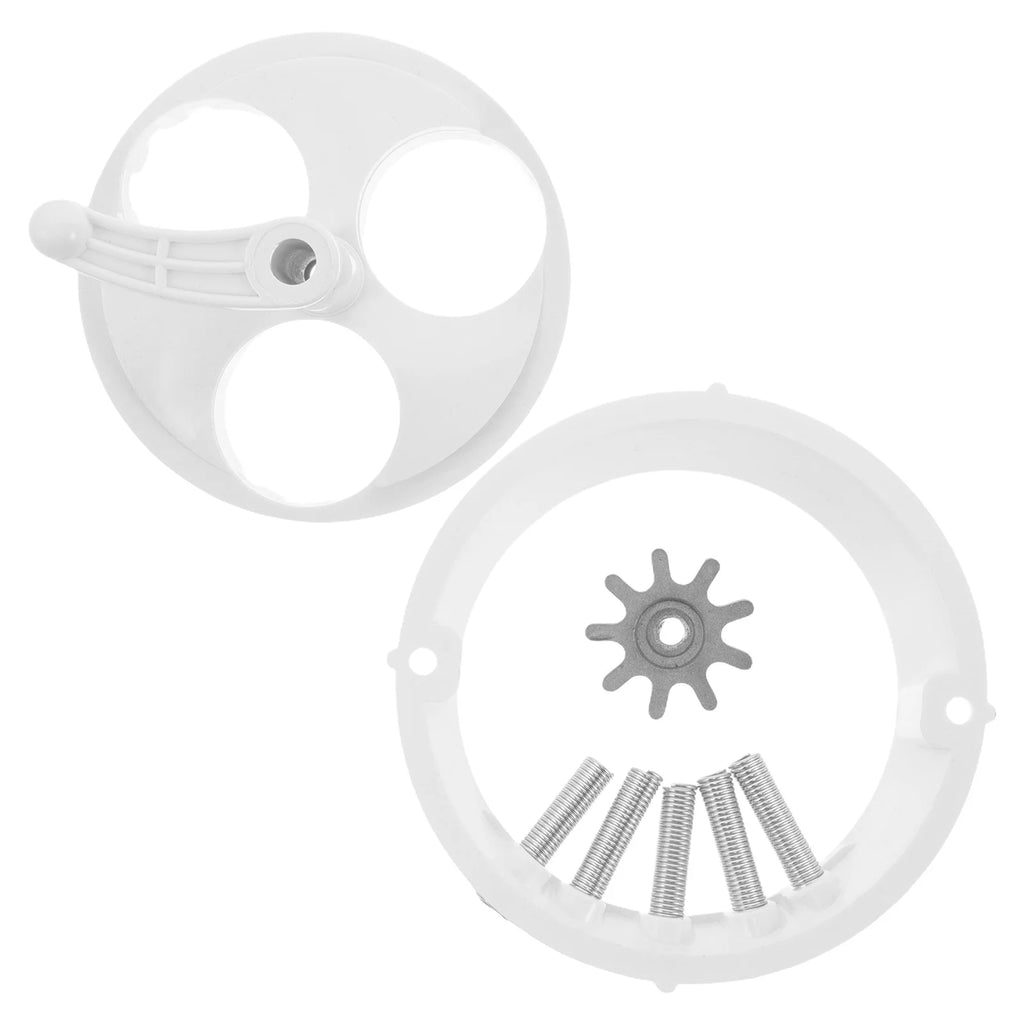 1 Set Candy Machine Gear and Adjustable Wheel Replacement Parts Smooth Operation for Gumball Vending Dispenser Machine Accessory
