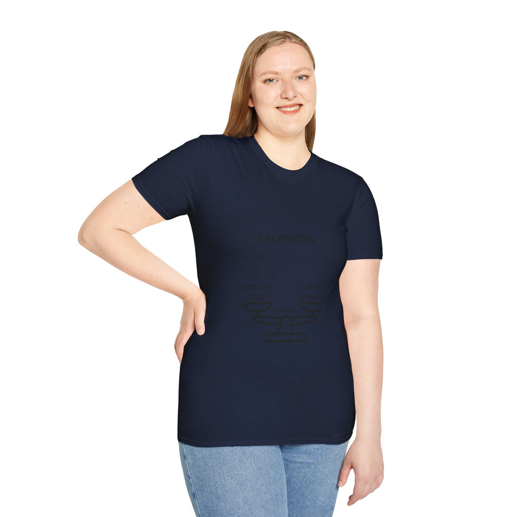 Trono Supremo | Contemporary  |  Balancing: Care of Self vs Care of Others Graphic T-Shirt