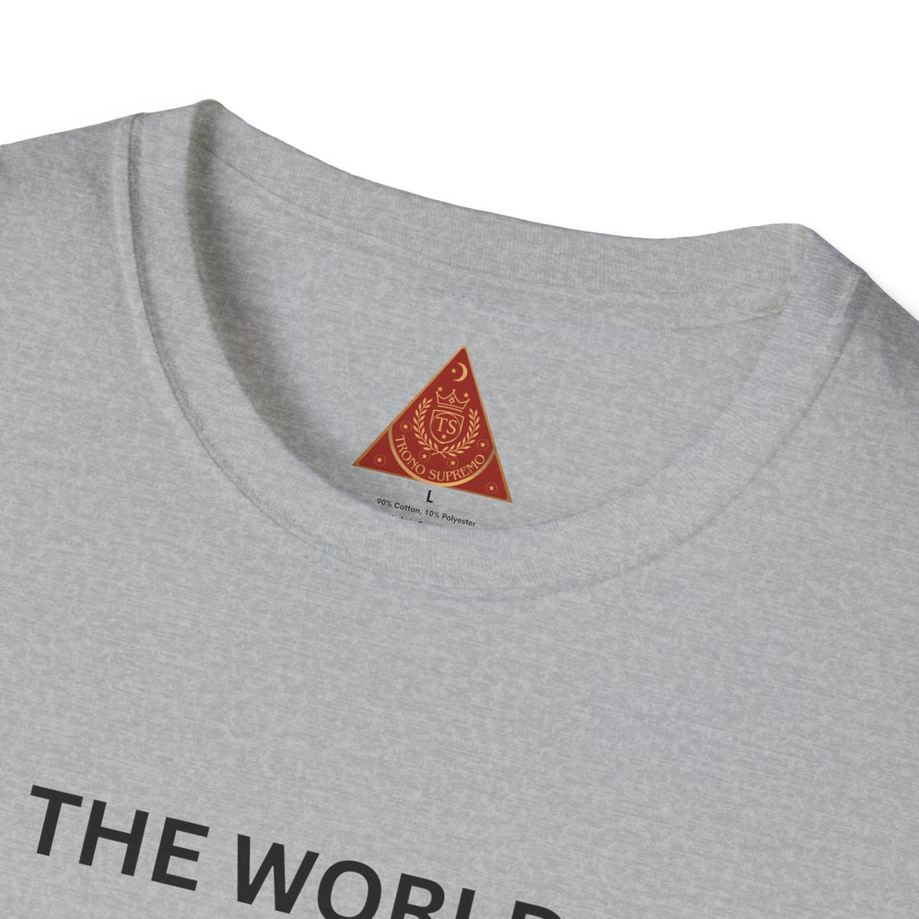 Trono Supremo | Contemporary | The World Is In Our Hands T-Shirt