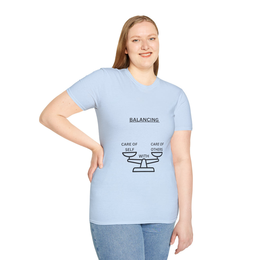 Trono Supremo | Contemporary  |  Balancing: Care of Self vs Care of Others Graphic T-Shirt