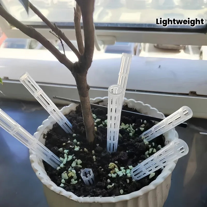 10/20pcs Plastic Soil Air Circulation Tubes for Plants - Lightweight And Durable Plant Root Ventilation Tubes, Drainage Pipes
