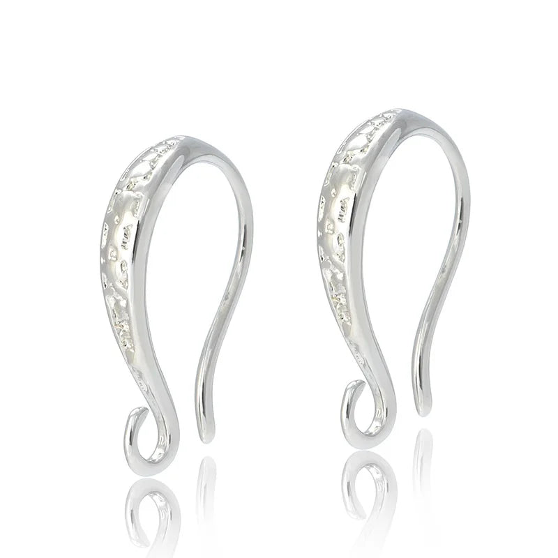 1 Pair Zircon Earrings Hook  Diy Accessories for Jewelry Making Sliver Gold Rose Gold Black Color Jewelry Findings