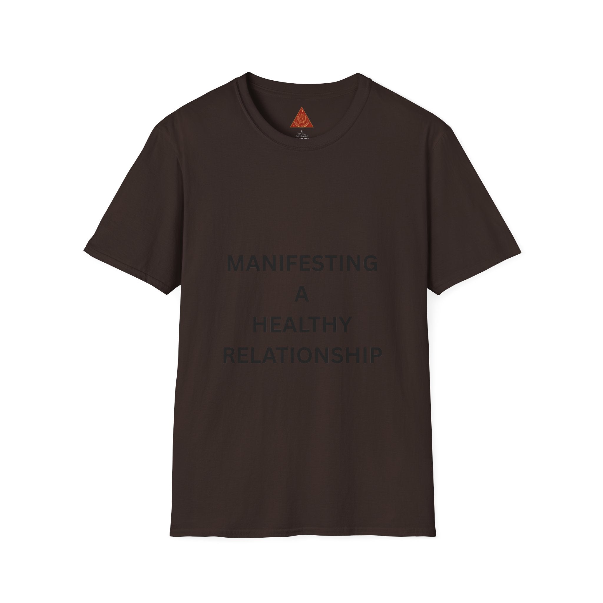 Trono Supremo | Contemporary | Manifesting a Healthy Relationship T‑Shirt
