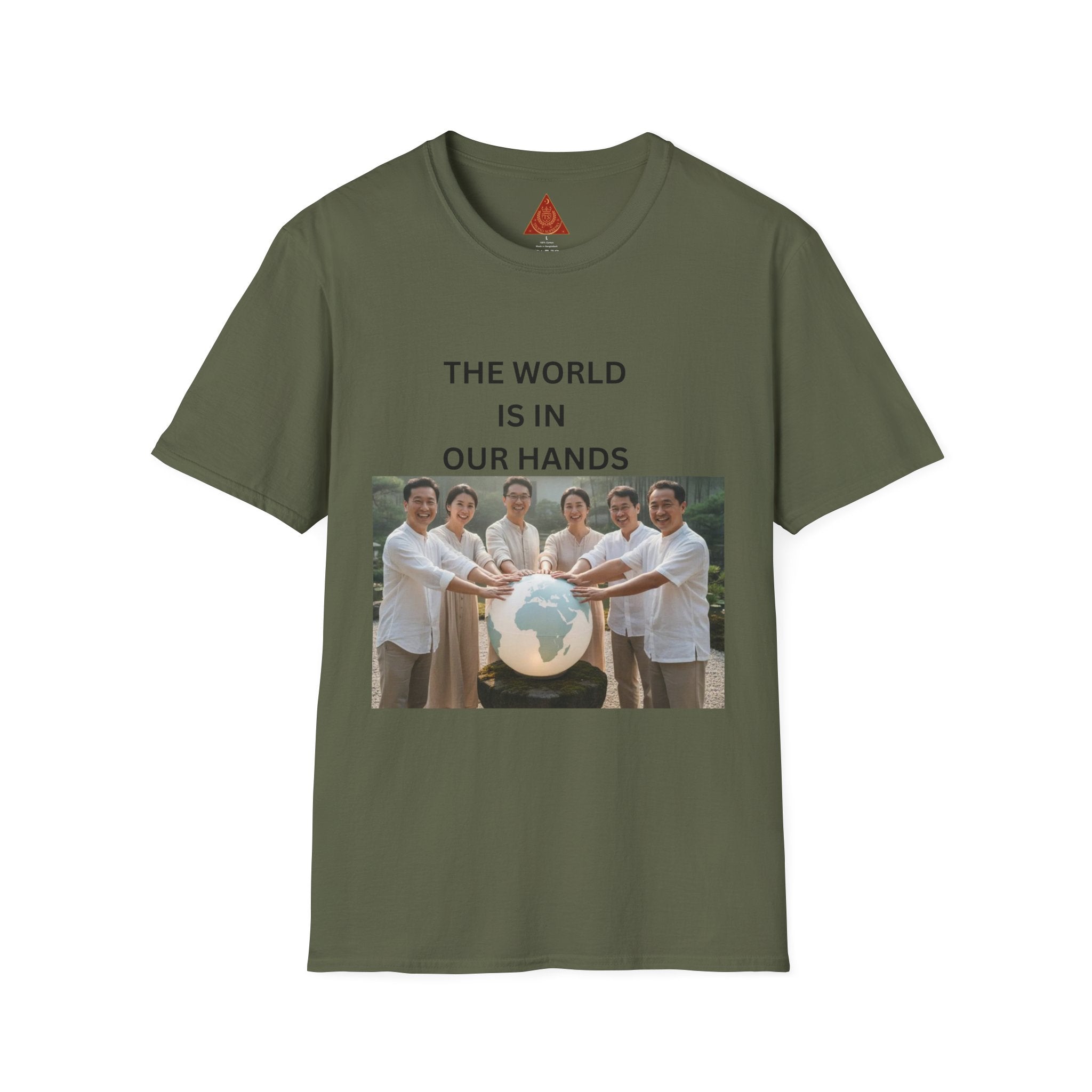 Trono Supremo | Contemporary | The World Is In Our Hands T-Shirt