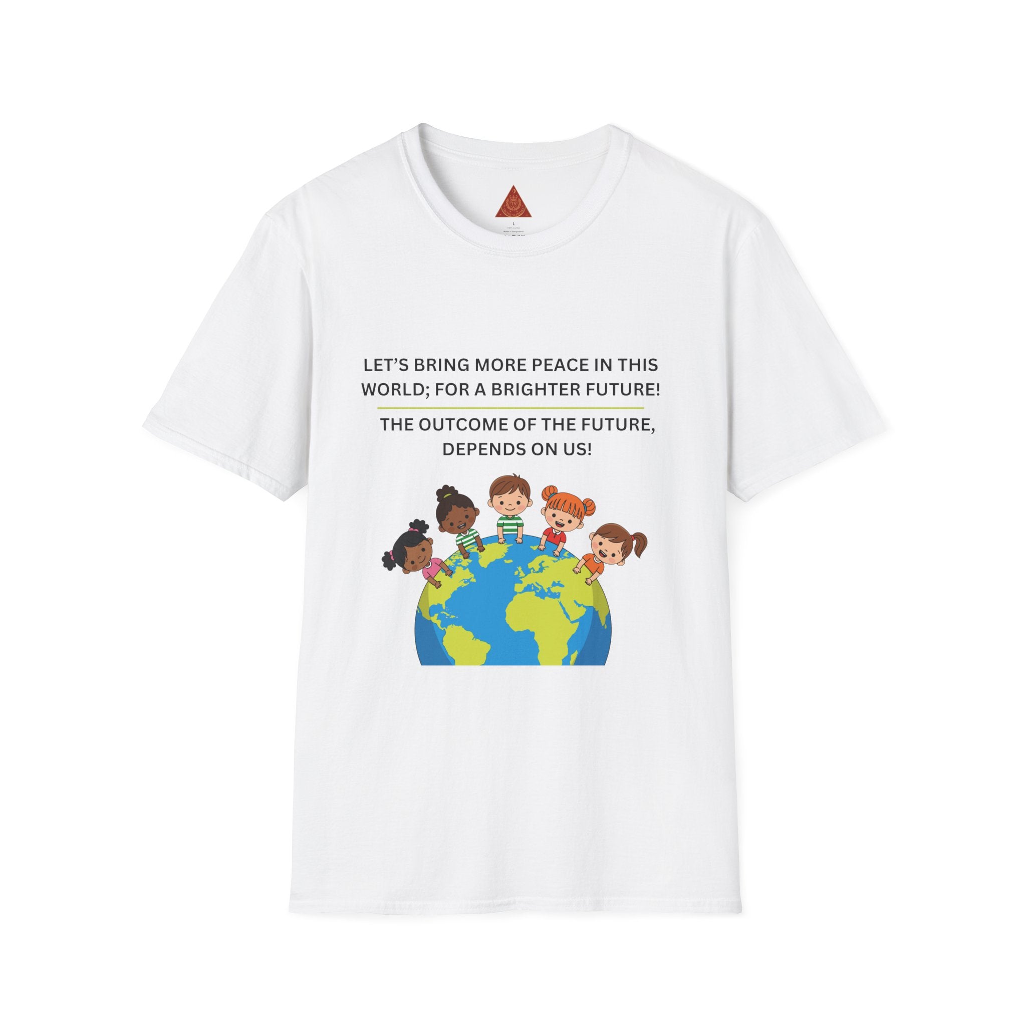 Trono Supremo |  Peace for Our Future T-Shirt — Kids Around the World Earth Day Tee