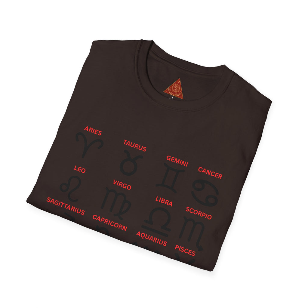 Trono Supremo  |  Contemporary  |  Zodiac Signs  Unisex T-Shirt — "There Is Good In Every Sign" Astrology Tee