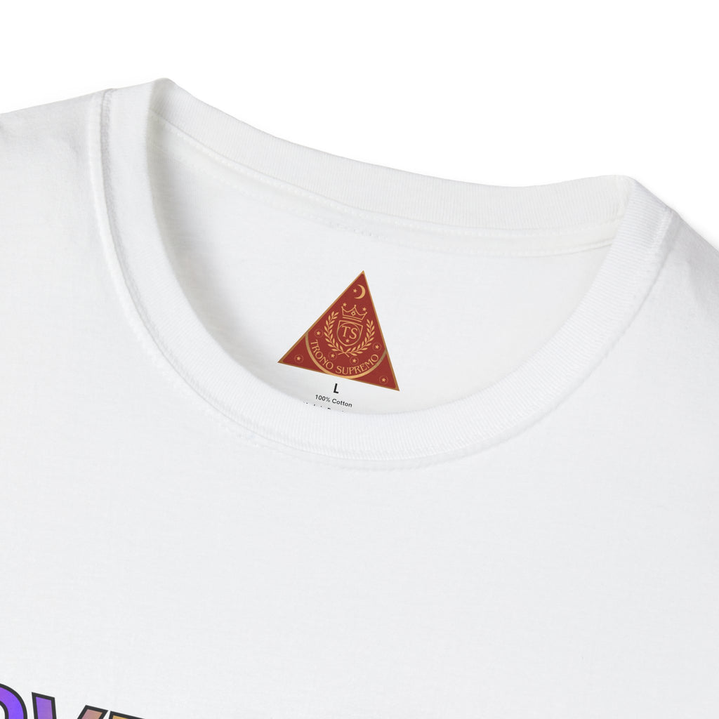 Trono Supremo | Contemporary  |  Love Is Love T‑Shirt — Rainbow Affirmation Tee: “Love Is Love & I Am Love So I Receive Love”