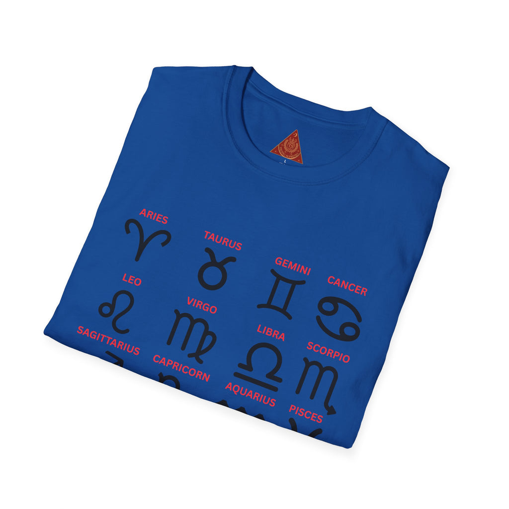 Trono Supremo  |  Contemporary  |  Zodiac Signs  Unisex T-Shirt — "There Is Good In Every Sign" Astrology Tee