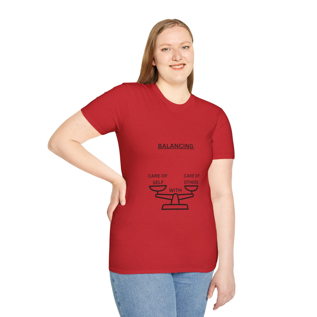 Trono Supremo | Contemporary  |  Balancing: Care of Self vs Care of Others Graphic T-Shirt