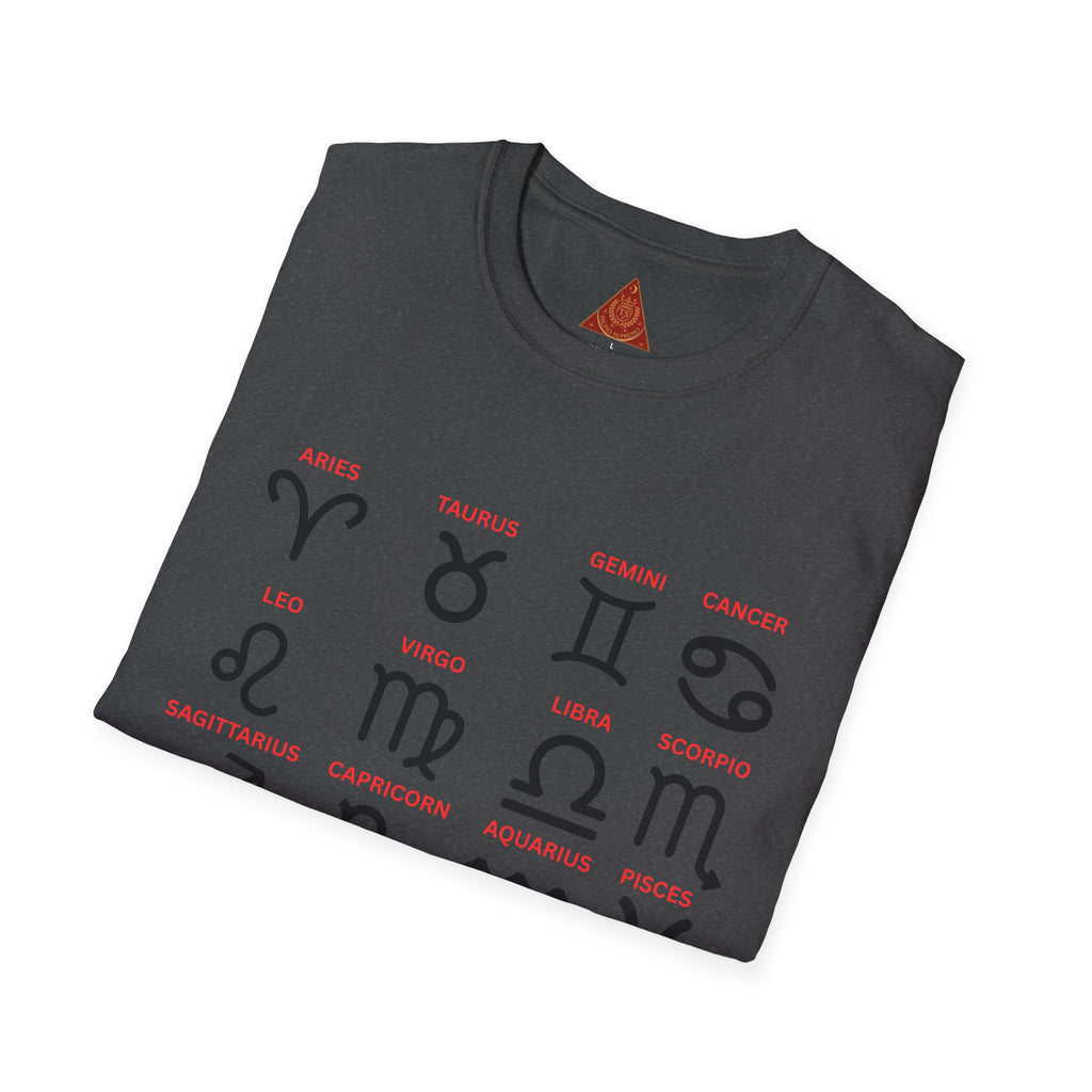 Trono Supremo  |  Contemporary  |  Zodiac Signs  Unisex T-Shirt — "There Is Good In Every Sign" Astrology Tee