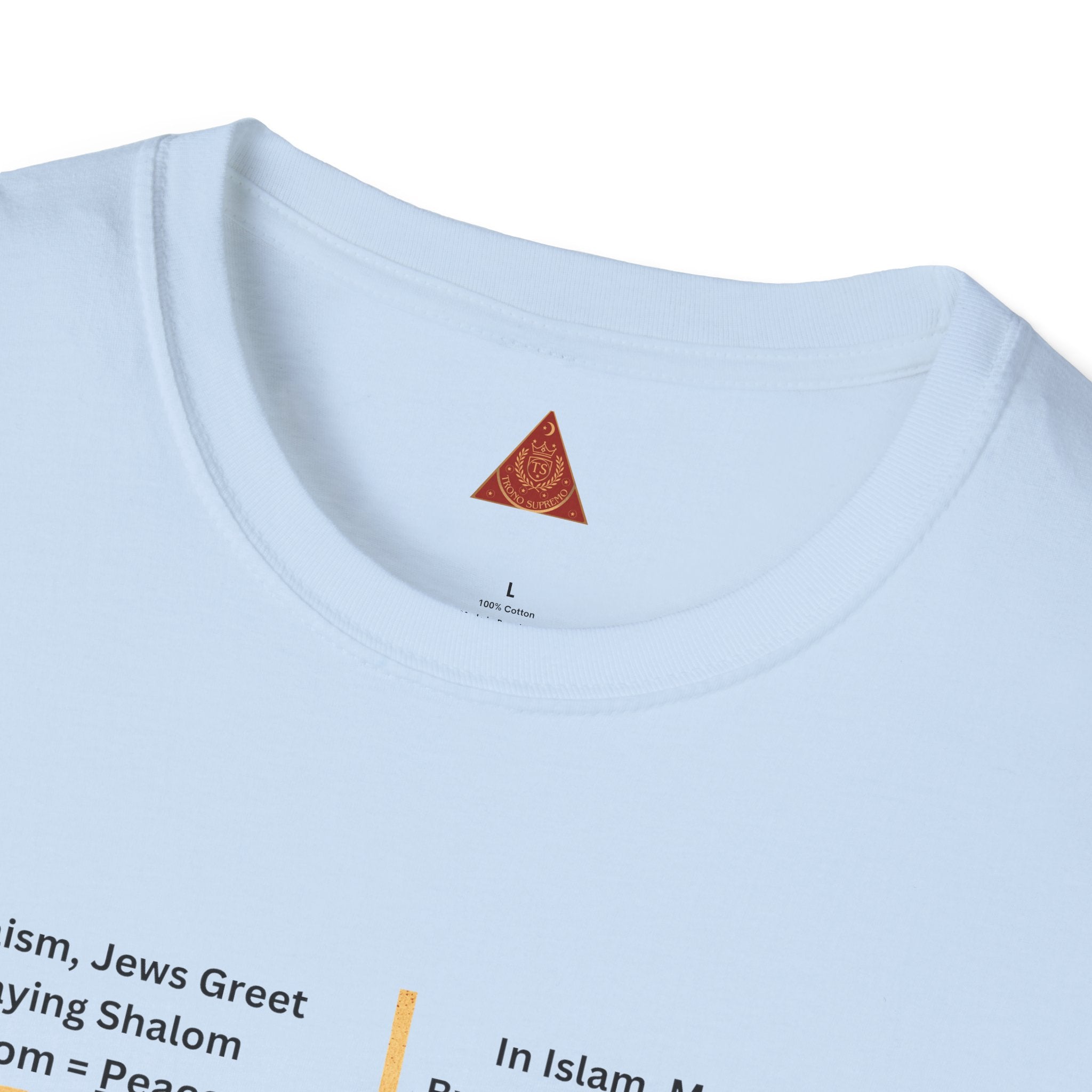 Jews & Muslims Together T-Shirt — Interfaith Unity Peace Tee
