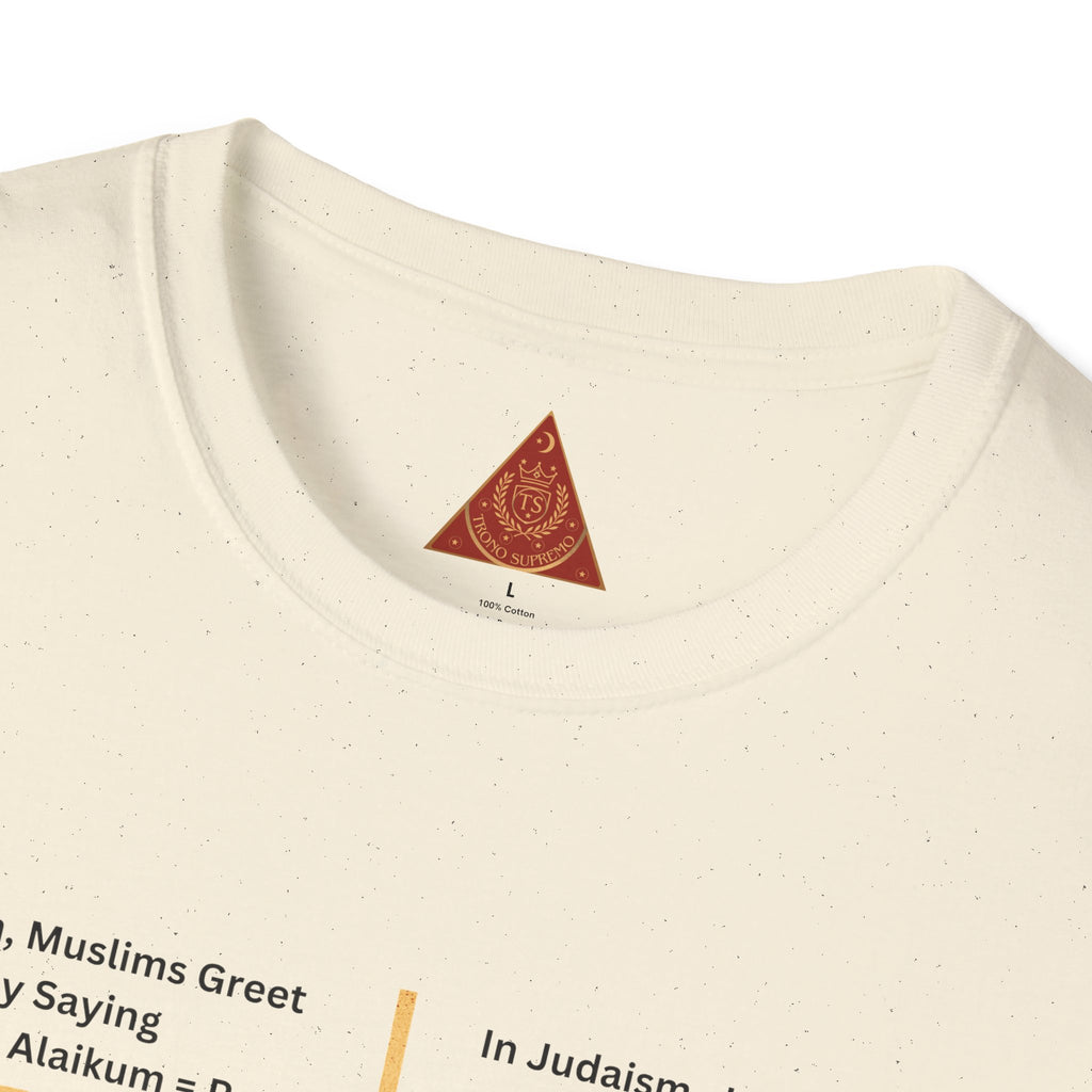 Muslims & Jews Unite Peace T-Shirt — Interfaith Harmony Graphic Tee