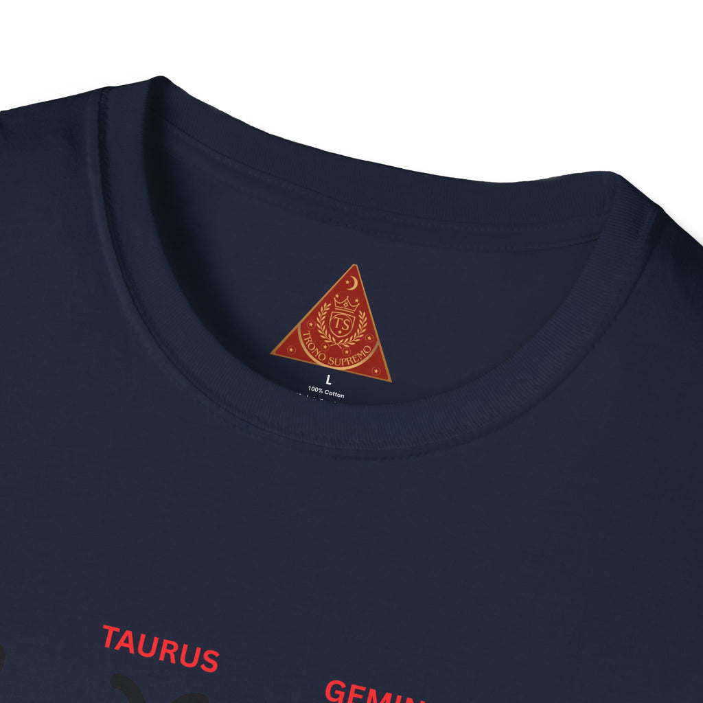 Trono Supremo  |  Contemporary  |  Zodiac Signs  Unisex T-Shirt — "There Is Good In Every Sign" Astrology Tee