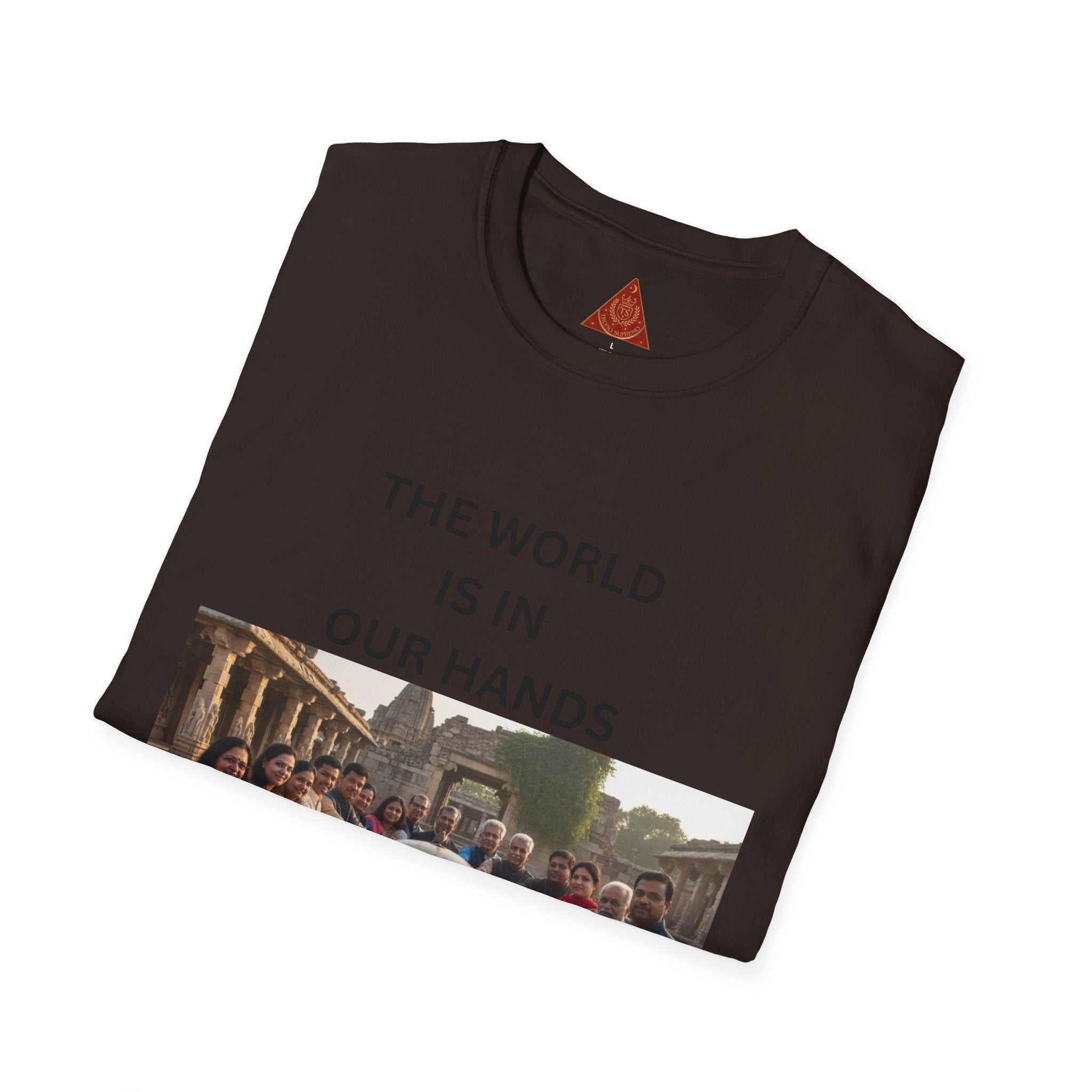 Trono Supremo | Contemporary | The World Is In Our Hands T-Shirt