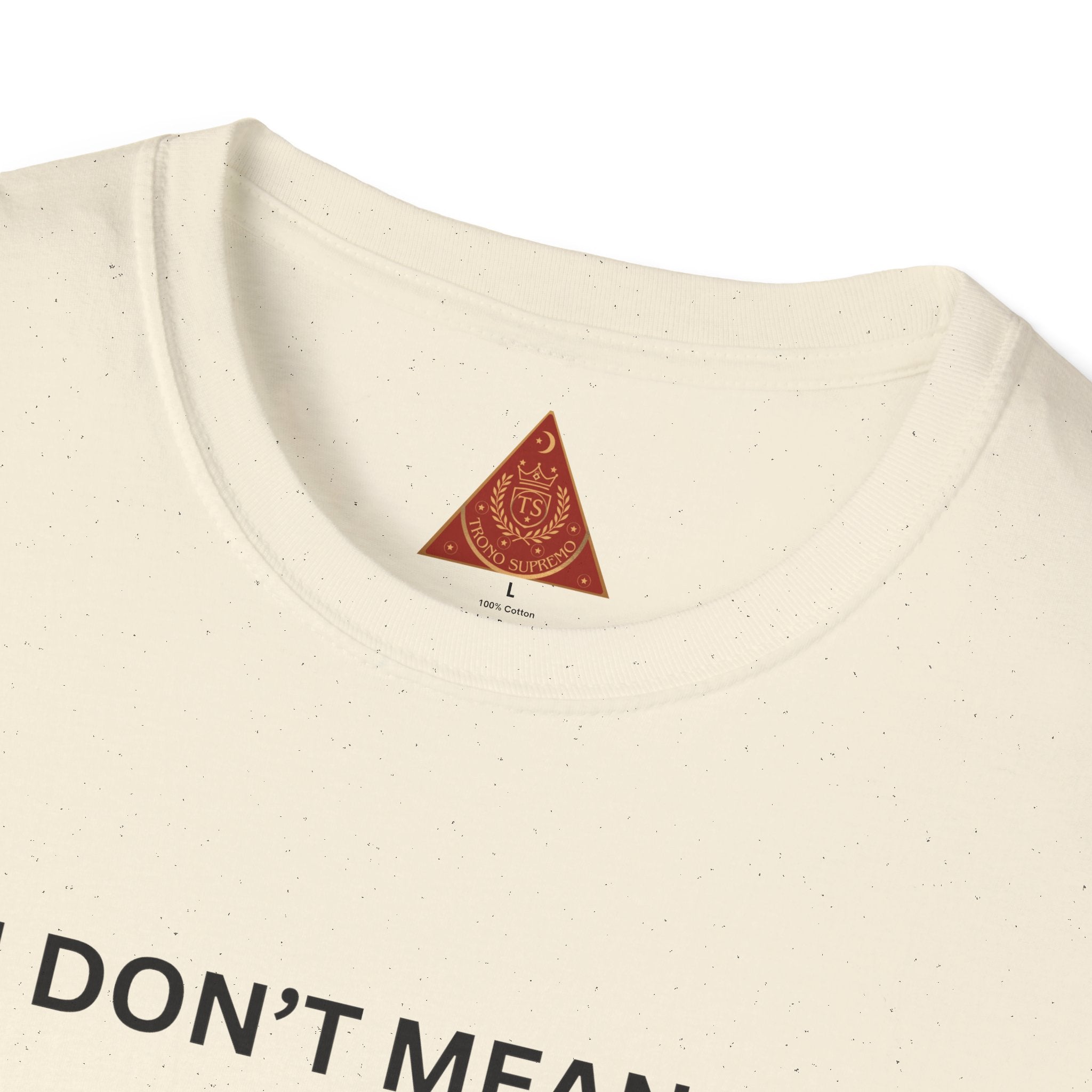 Trono Supremo  |  Contemporary  |  I Don't Mean to Brag But I Stay in My Bag T-Shirt — Funny Cat Money Bag Graphic Tee
