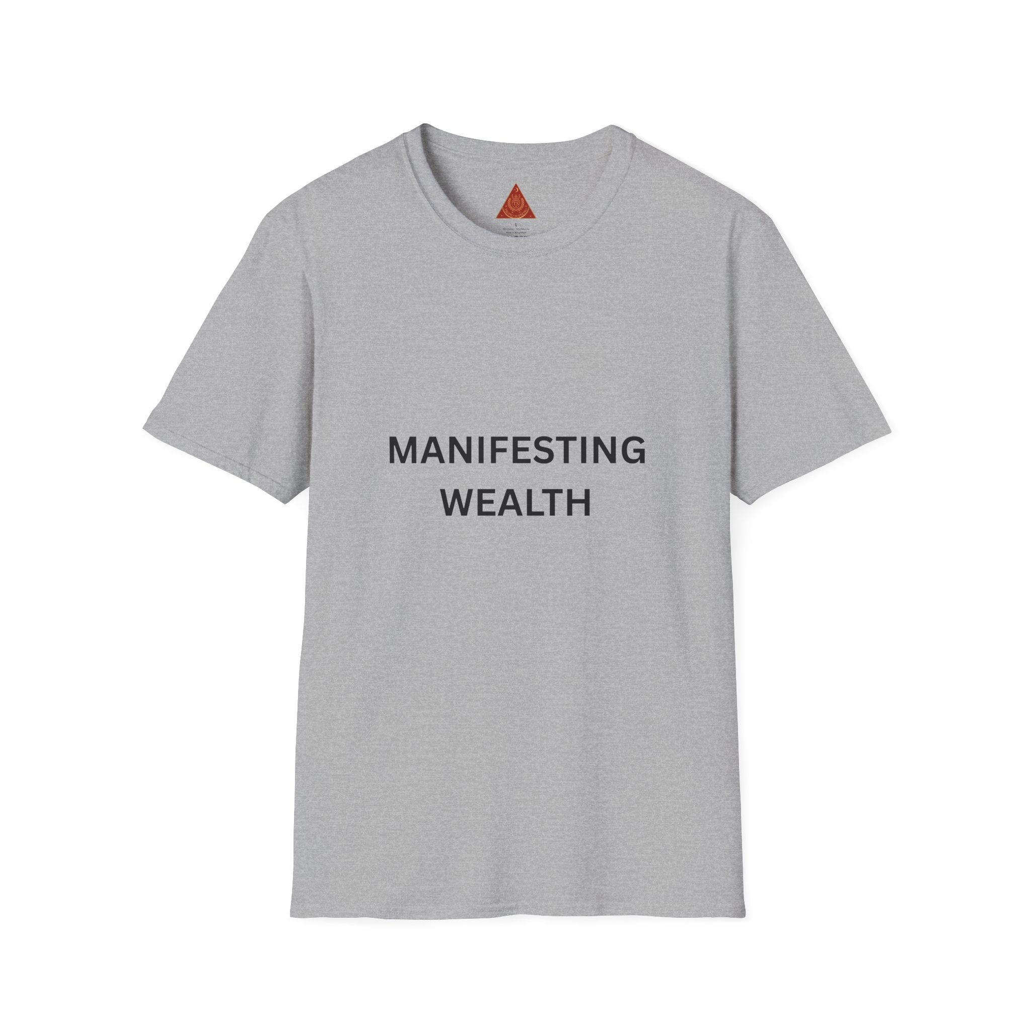 Trono Supremo | Contemporary | Manifesting Wealth T-Shirt –  Affirmation Tee for Abundance & Intentional Living