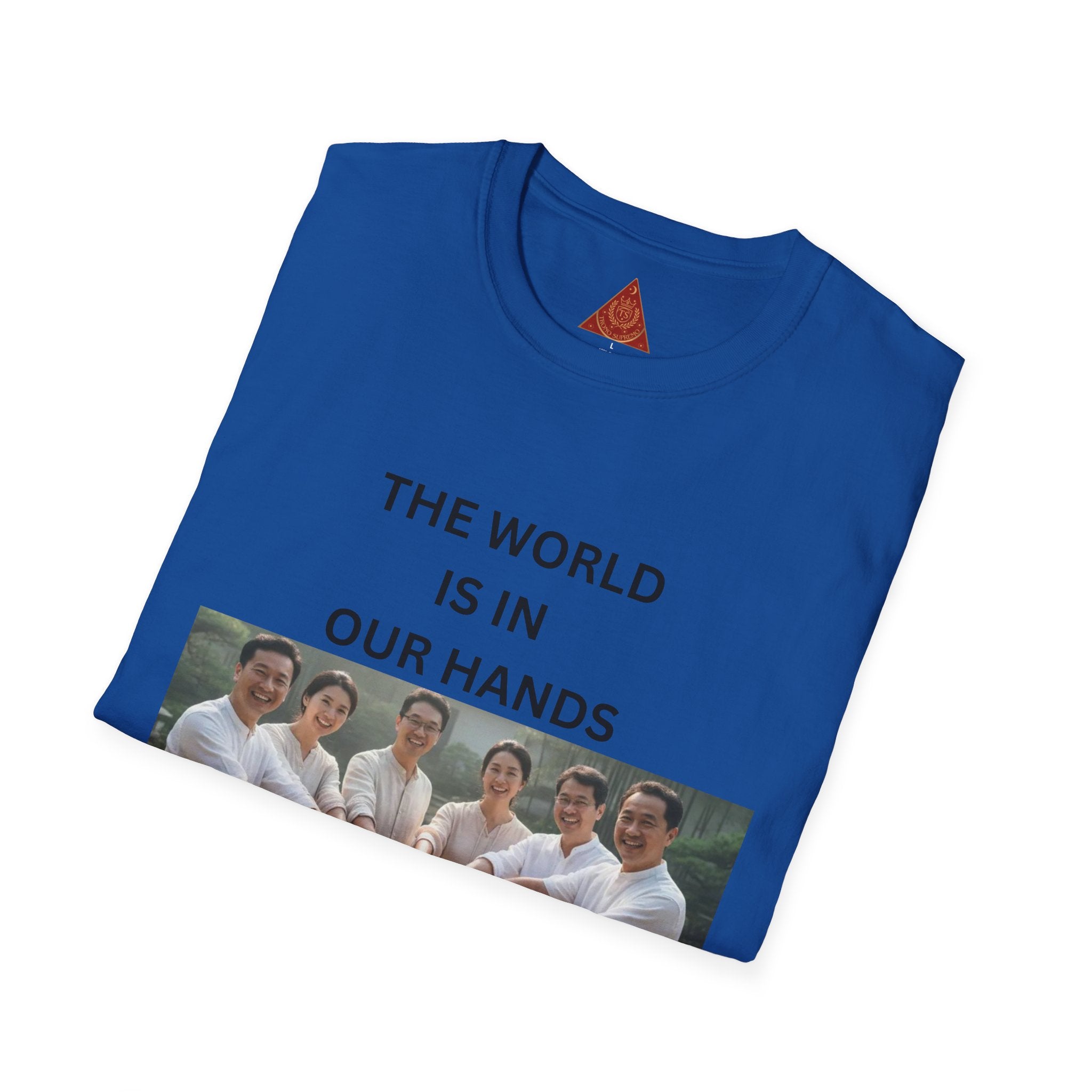 Trono Supremo | Contemporary | The World Is In Our Hands T-Shirt